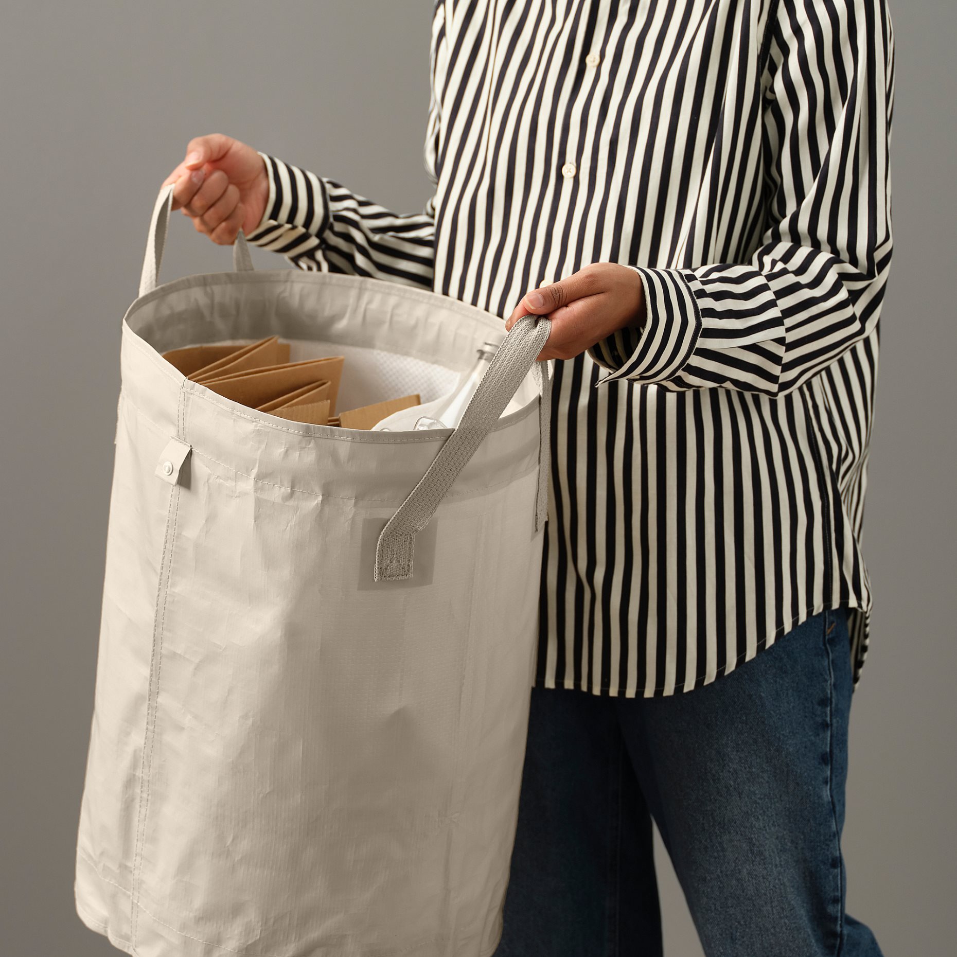 DIMPA, sorting bag with lid, 50 l, 406.014.34