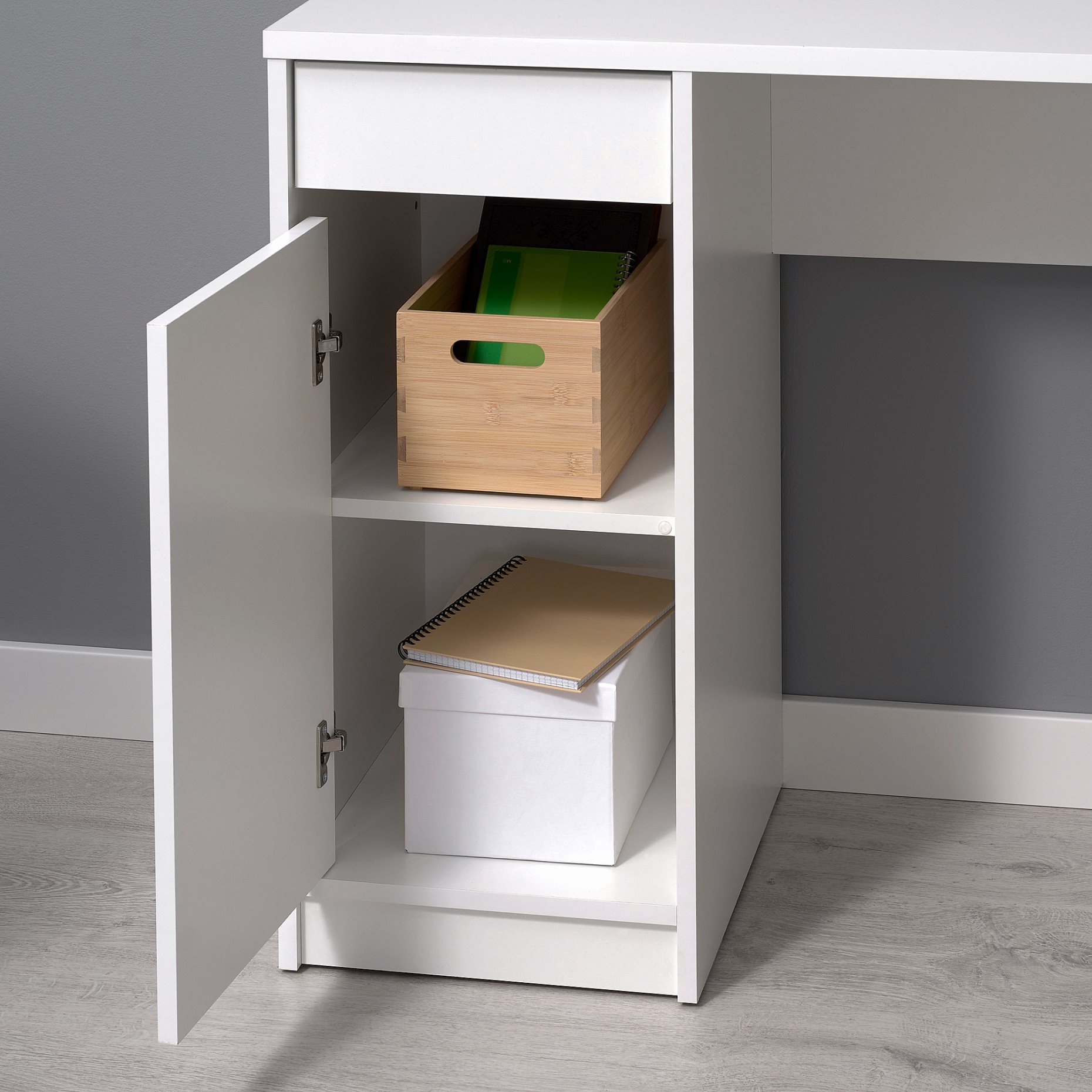 KJELLARNE, corner desk, 138x130 cm, 406.136.77