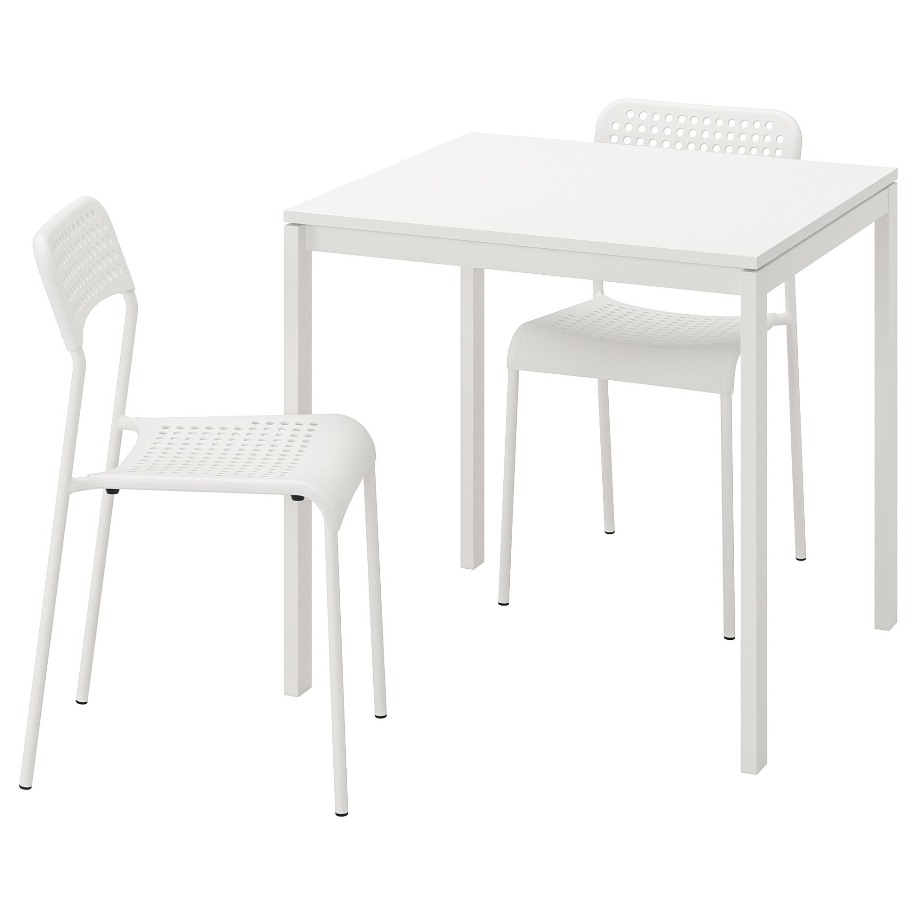 MELLTORP/ADDE, table and 2 chairs, 490.117.66