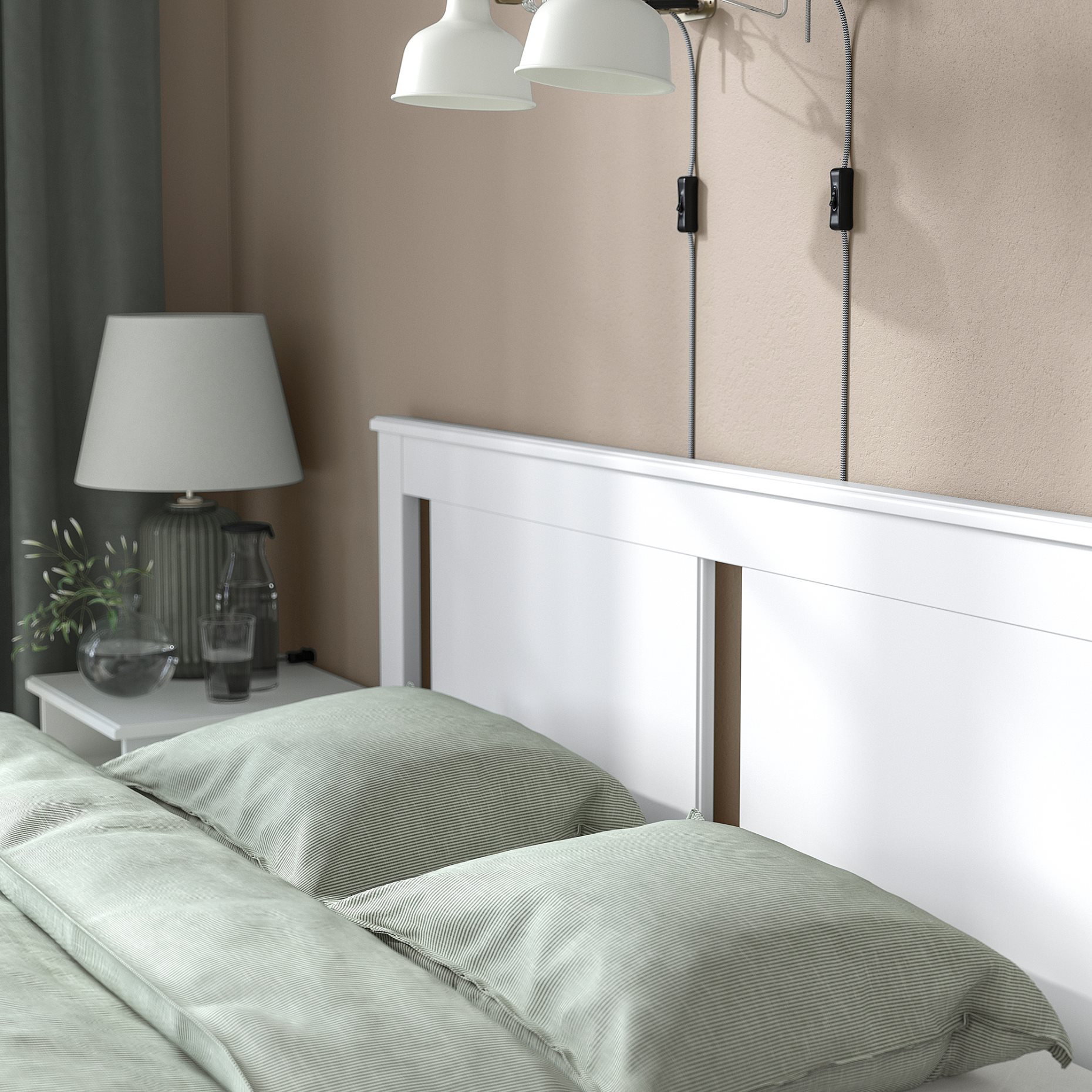 SONGESAND, bed frame, 160X200 cm, 492.412.96