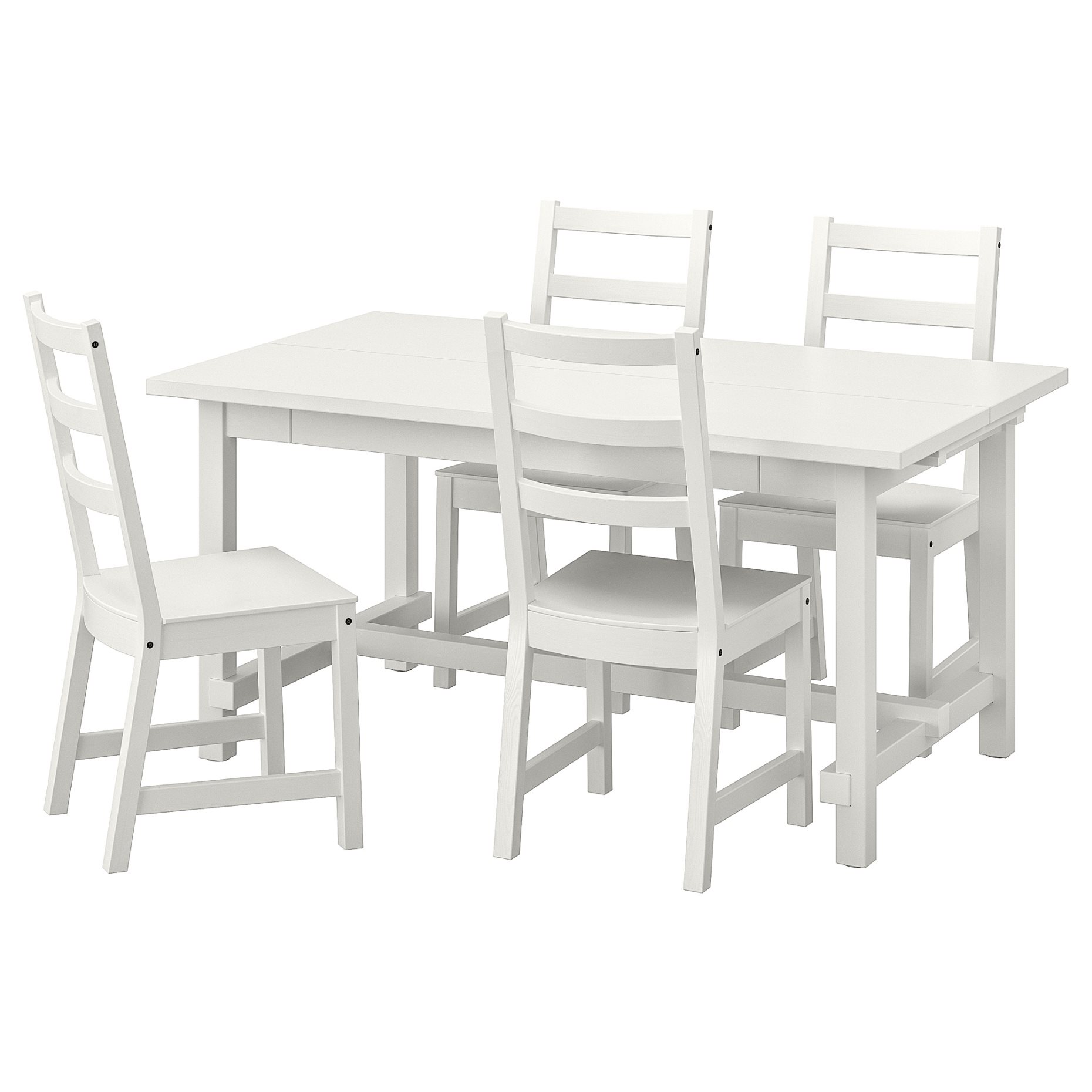 NORDVIKEN/NORDVIKEN, table and 4 chairs, 493.051.65