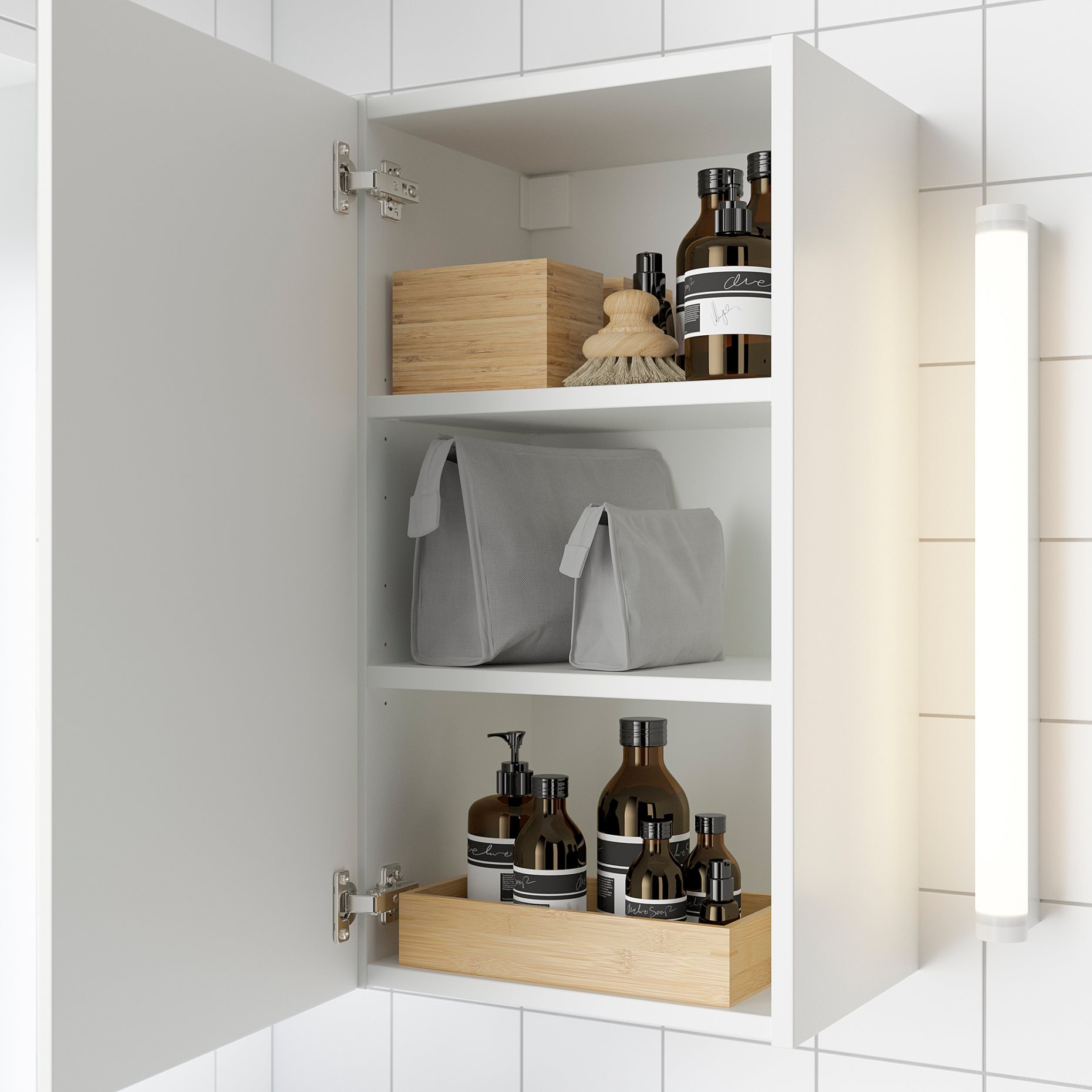 ENHET, mirror cabinet with 1 door, 493.237.01