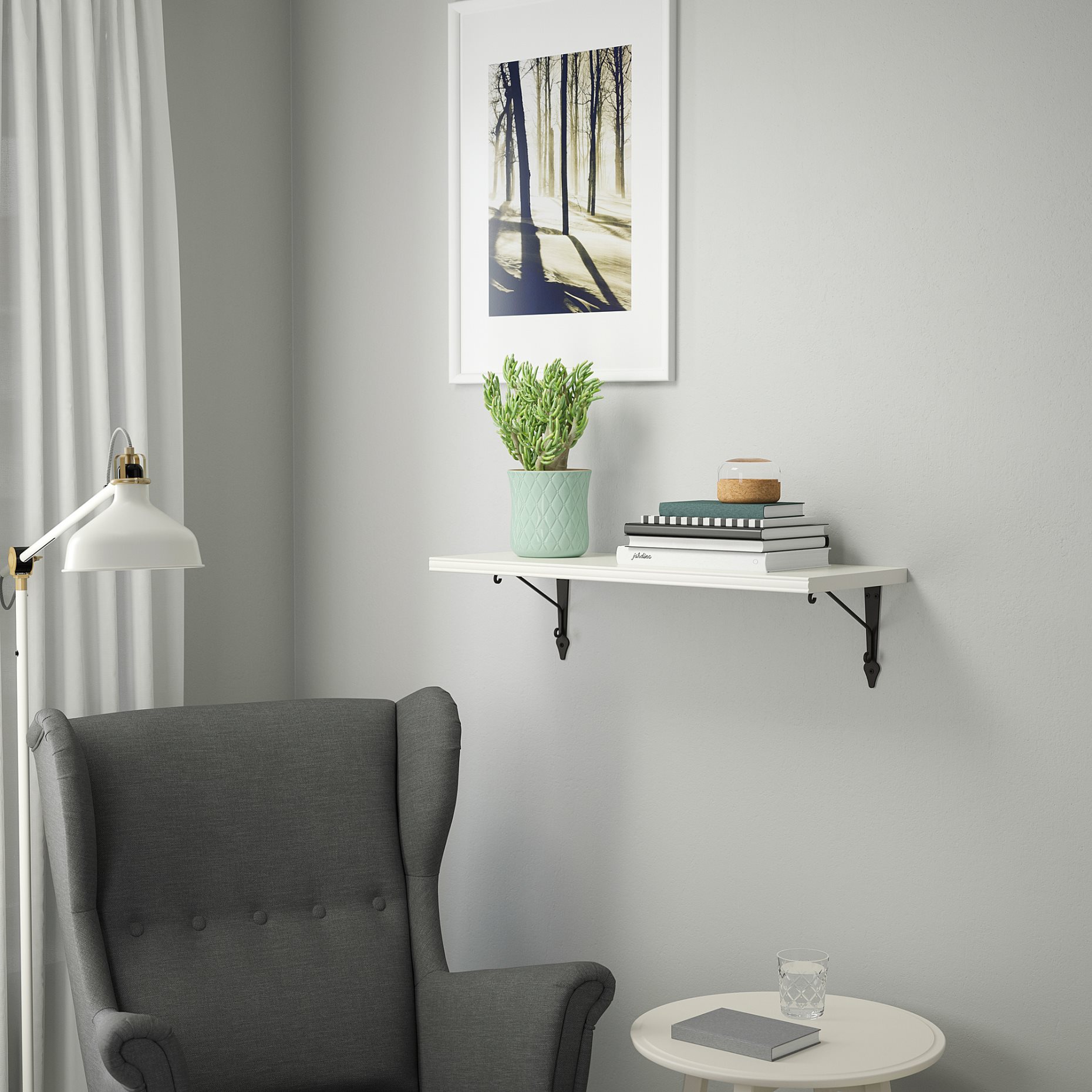BERGSHULT/KROKSHULT, wall shelf, 493.260.78