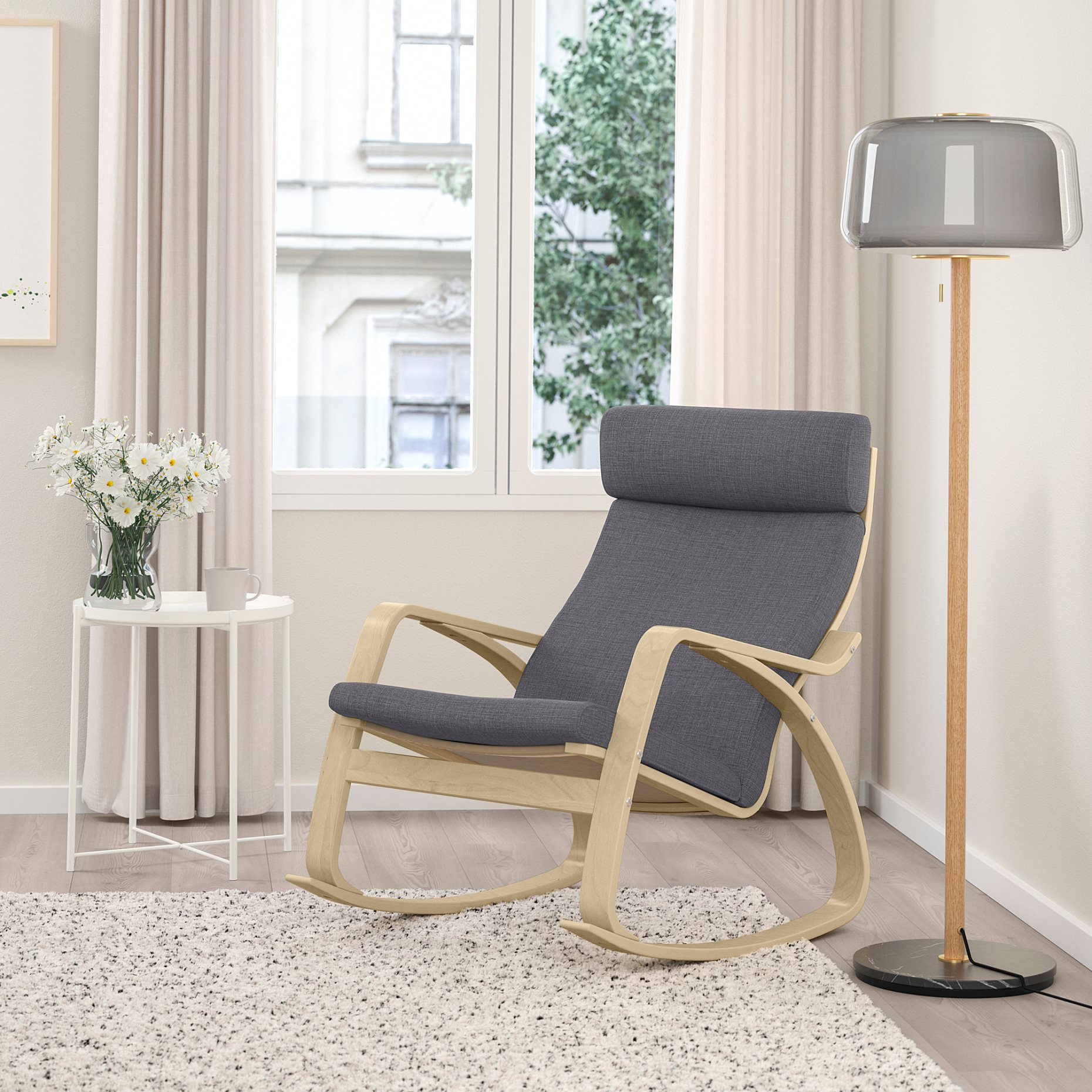 POÄNG, rocking-chair, 493.958.30