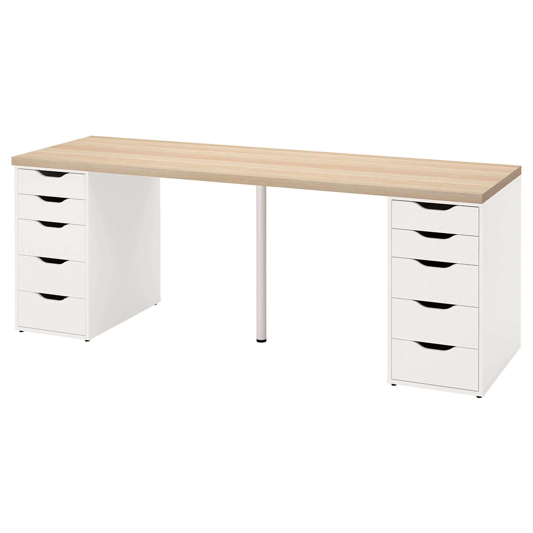 LAGKAPTEN/ALEX, desk, 200x60 cm, 494.176.53