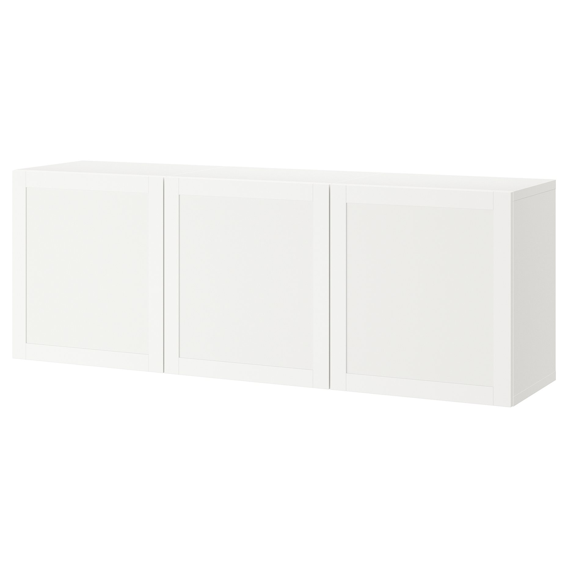 BESTÅ, wall-mounted cabinet combination, 180x42x64 cm, 494.259.12