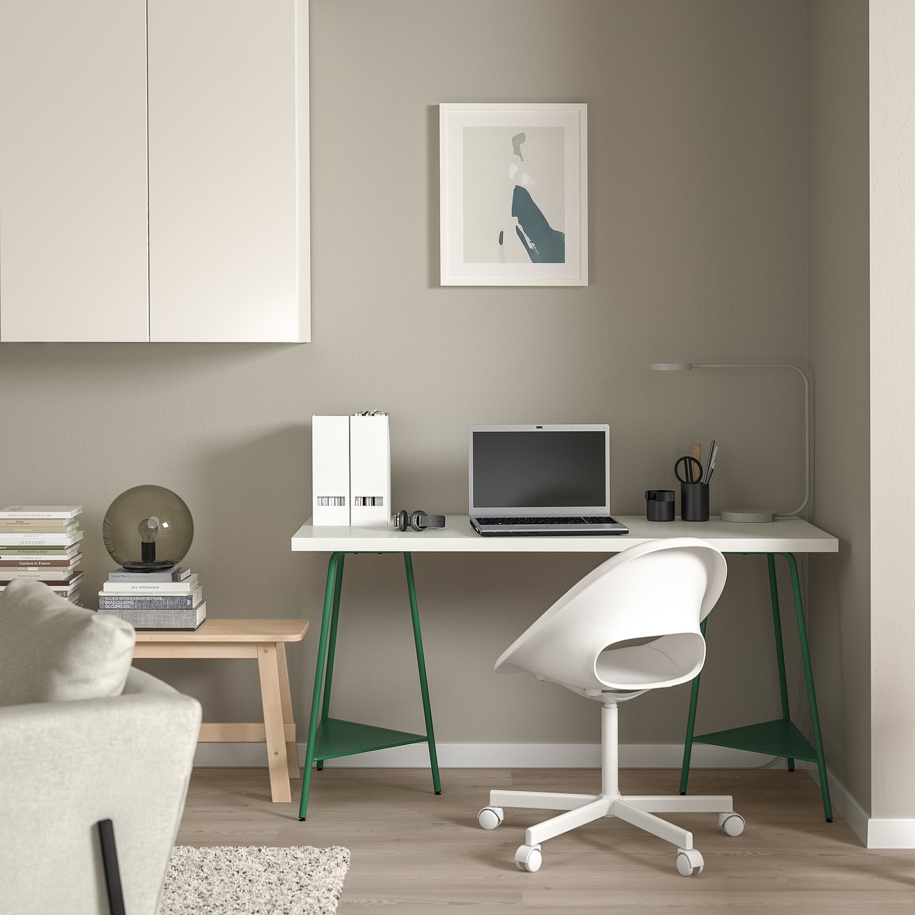 LAGKAPTEN/TILLSLAG, desk, 140x60 cm, 494.783.21