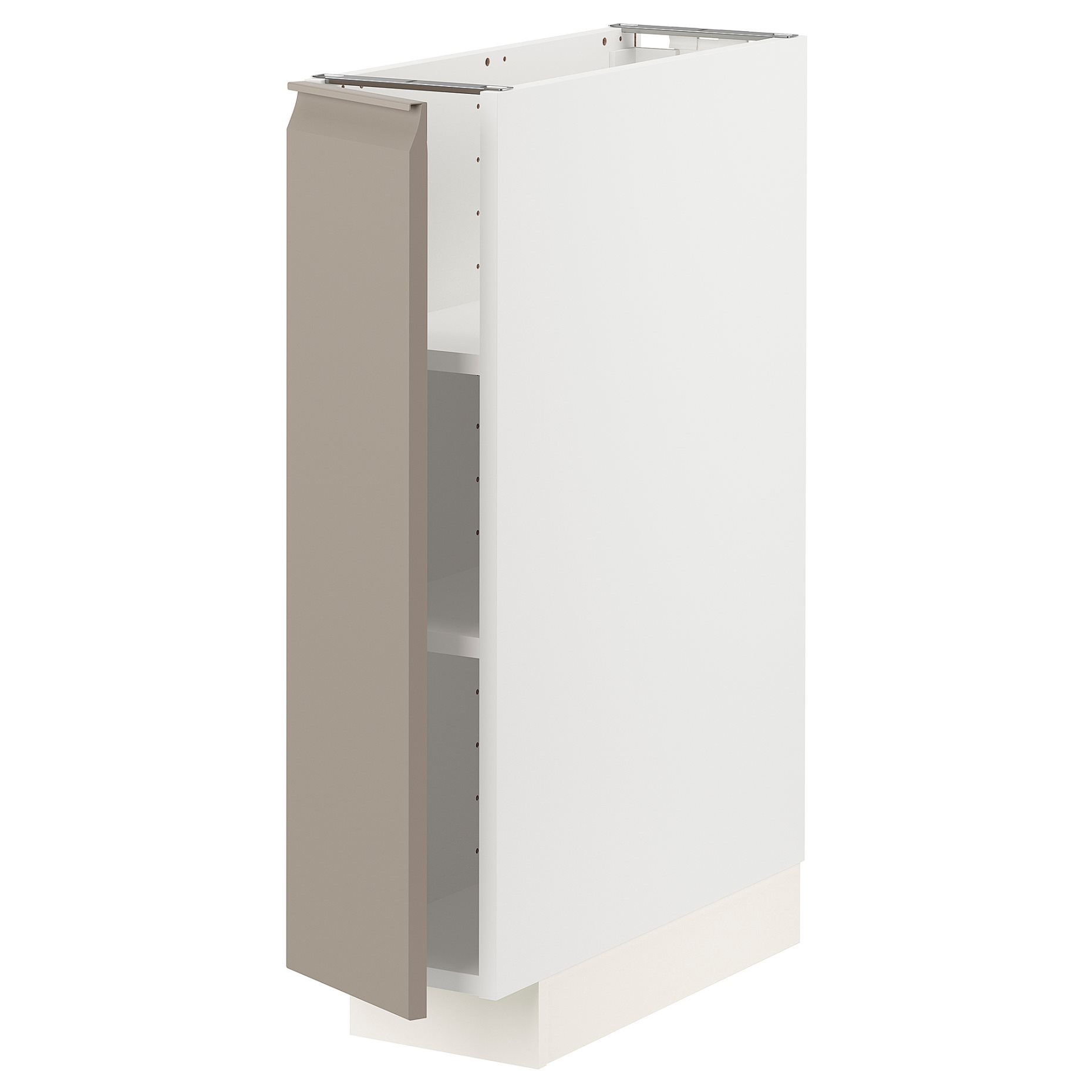 METOD, base cabinet with shelves, 20x60 cm, 494.916.19