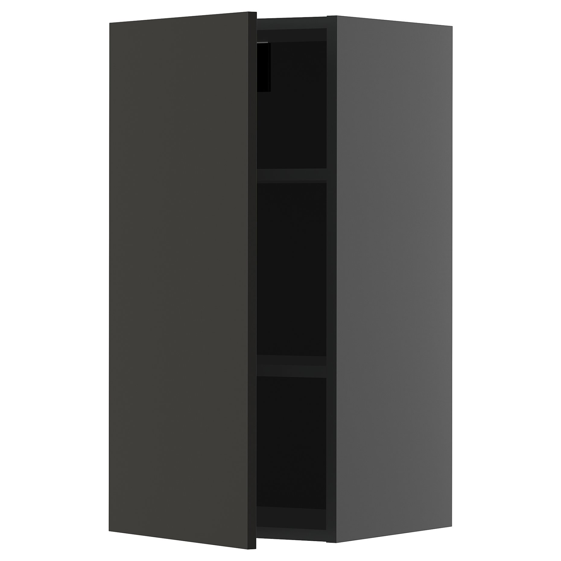 METOD, wall cabinet with shelves, 40x80 cm, 495.885.41