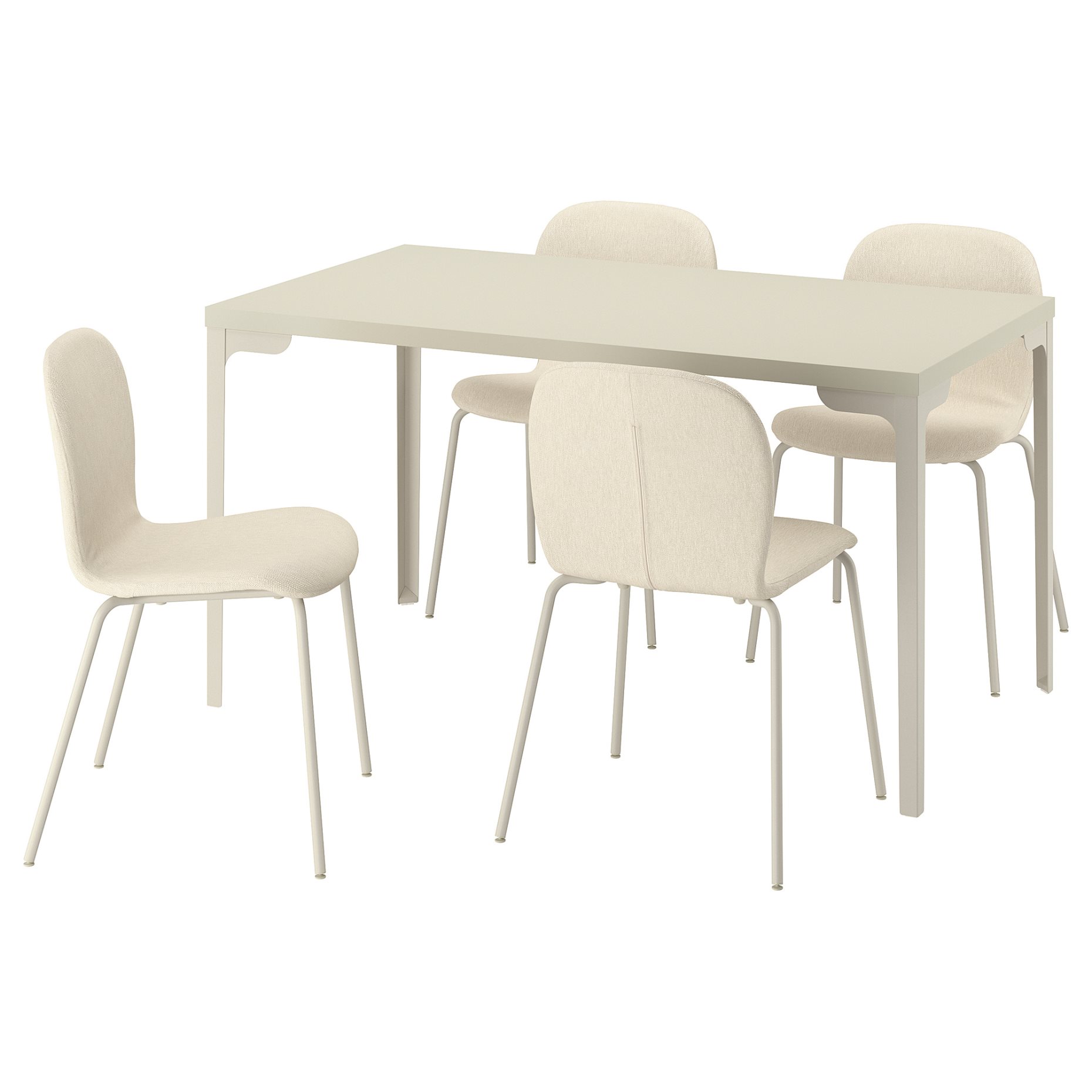 SKÅLSTA, table and 4 chairs, 140x80 cm, 495.907.75