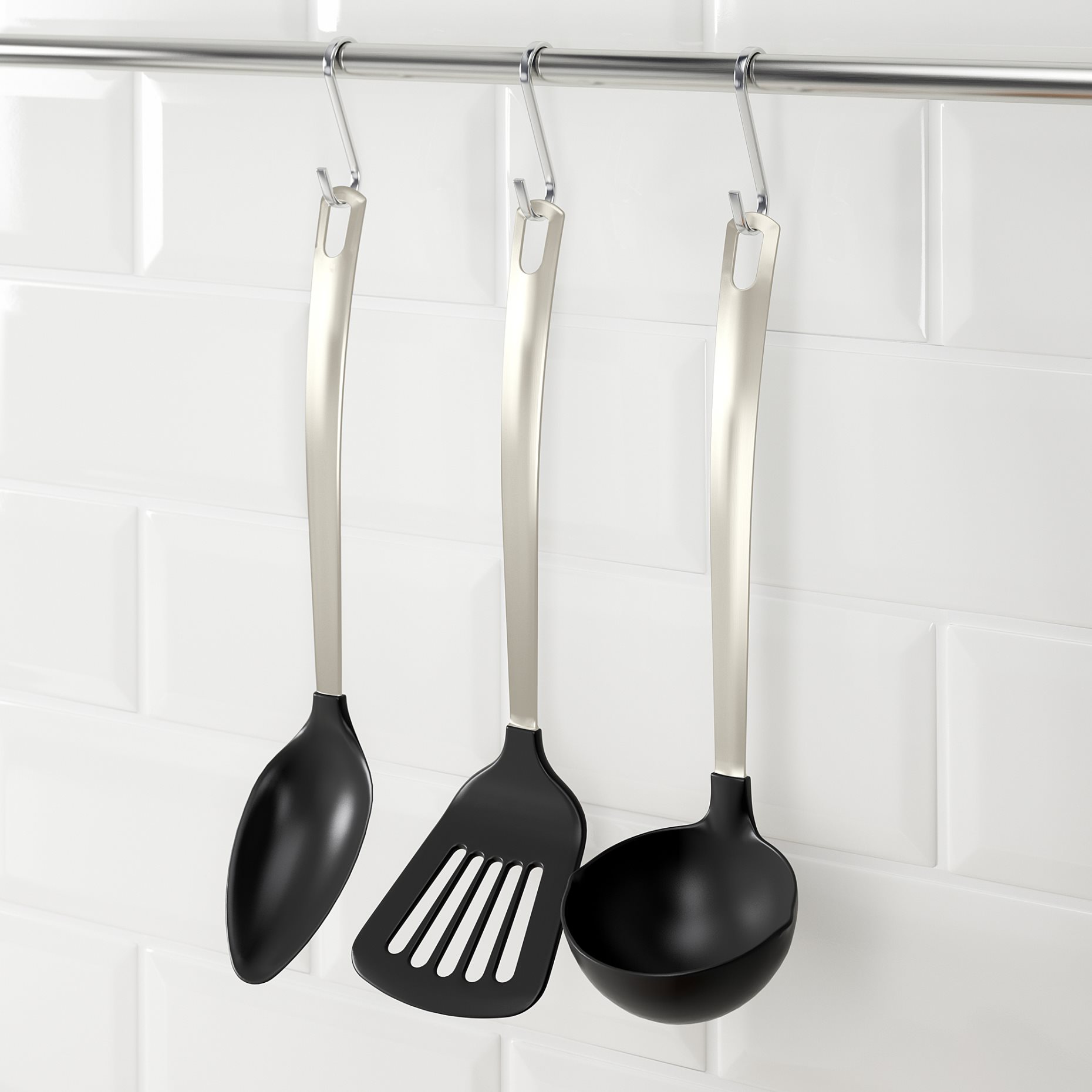 DIREKT, 3-piece kitchen utensil set, 501.375.81