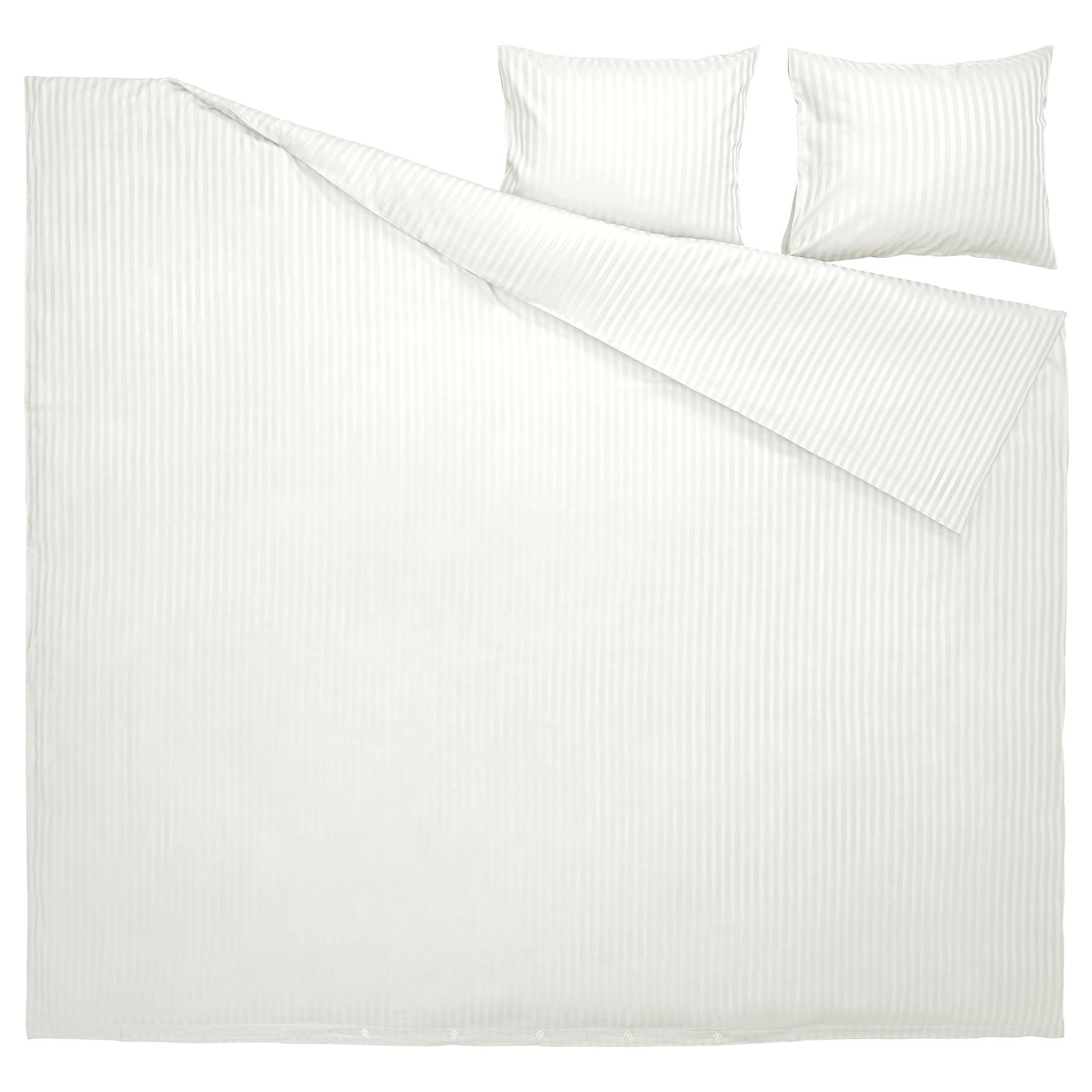 NATTJASMIN, παπλωματοθήκη και 2 μαξιλαροθήκες, 240x220/50x60 cm, 503.371.65