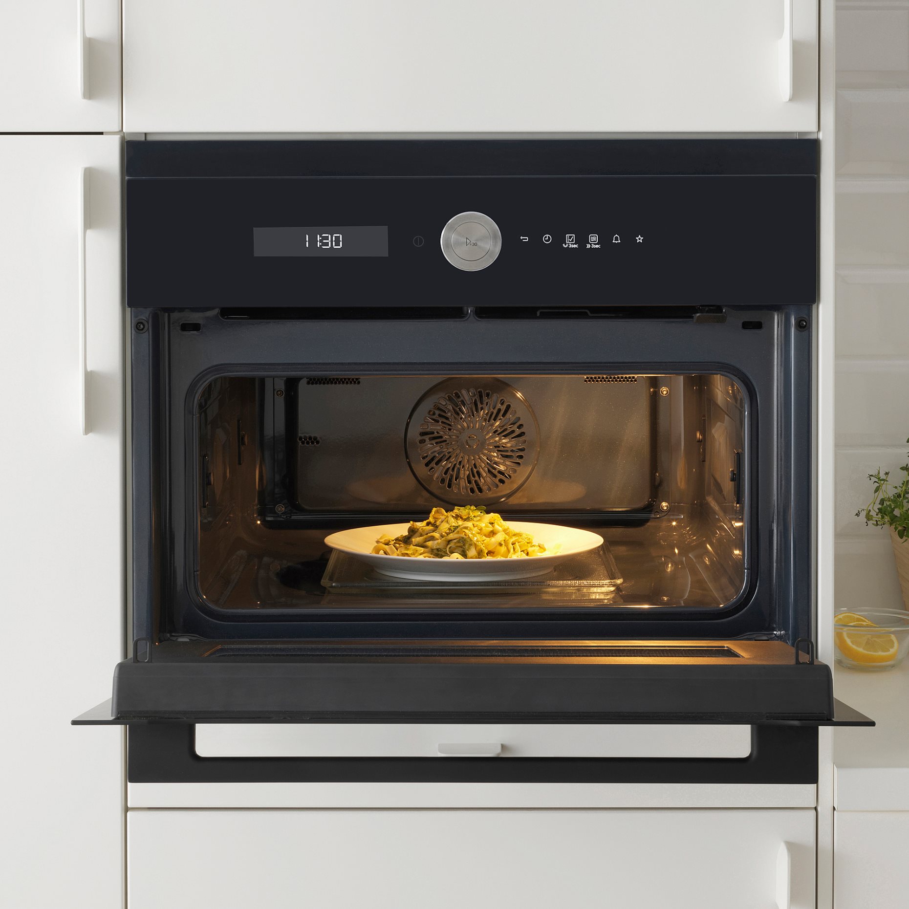 FINSMAKARE, φούρνος μικροκυμάτων με αερόθερμο, 504.117.68