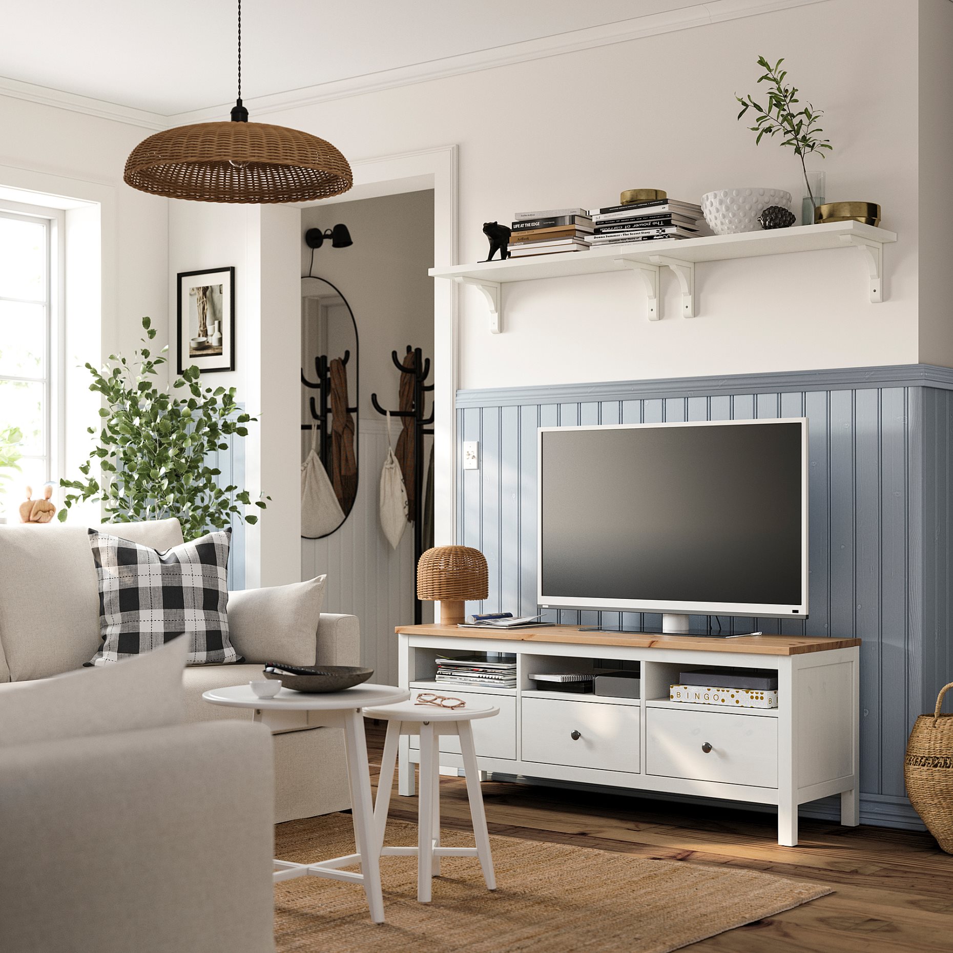 HEMNES, έπιπλο TV, 504.135.26