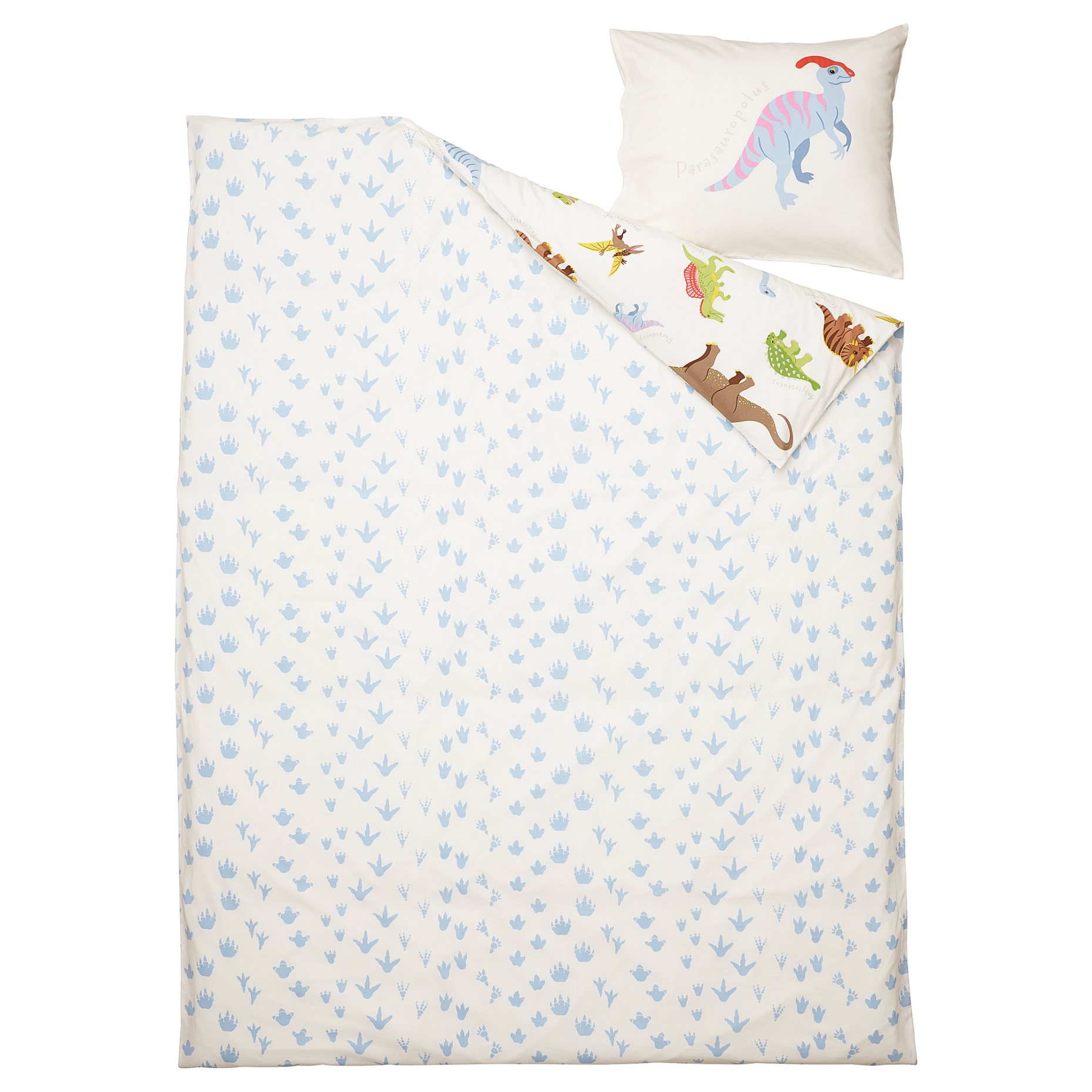 JÄTTELIK, quilt cover and pillowcase, 150x200/50x60 cm, 504.641.15