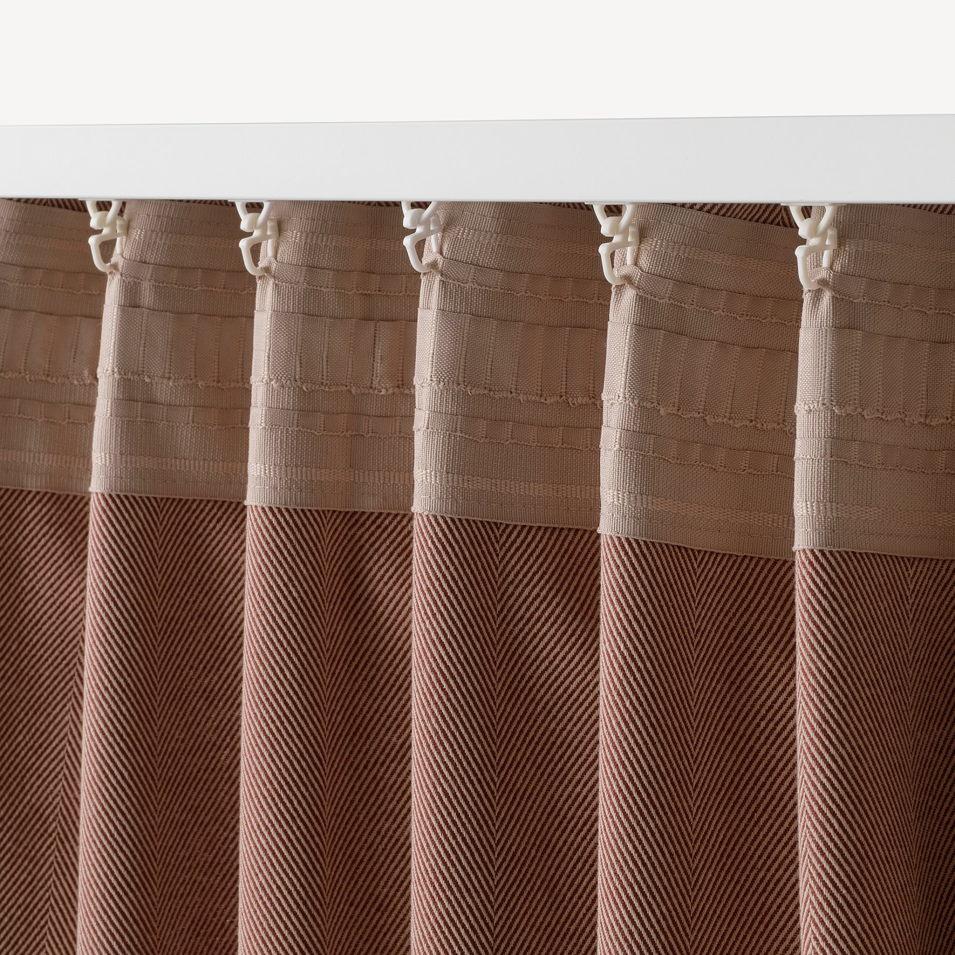 TIBAST, room darkening curtains 145x300 cm, 1 pair, 504.666.66
