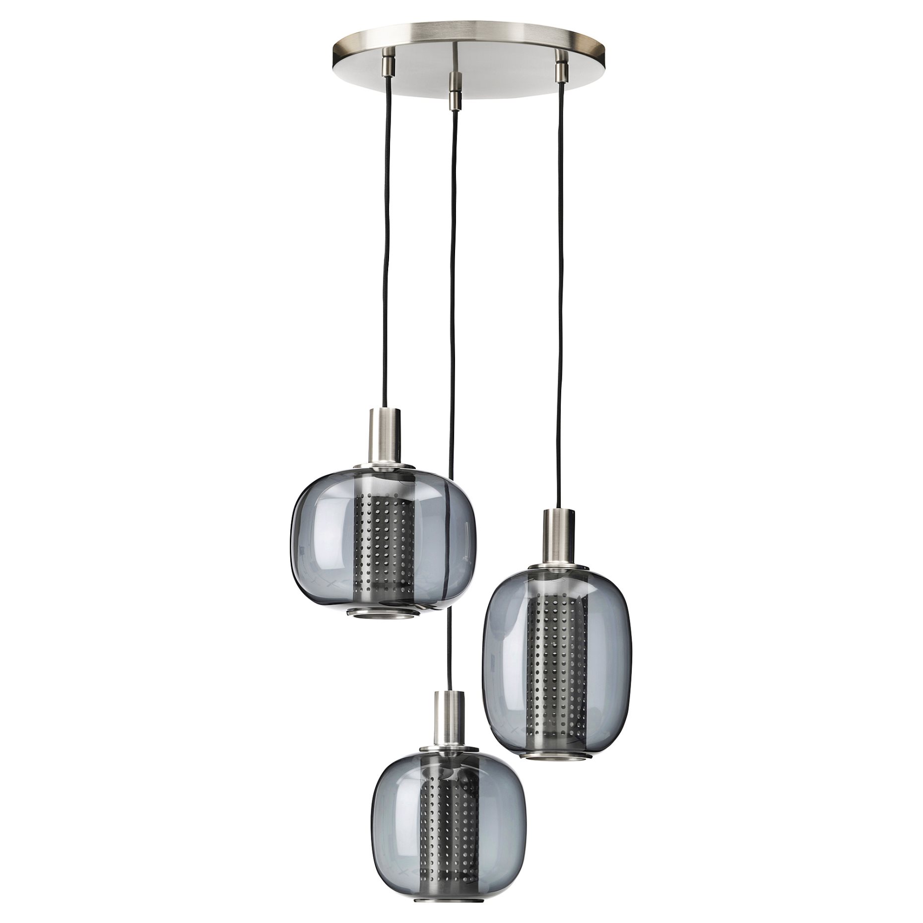 HÖGVIND, pendant lamp with 3 lamps, 504.929.29