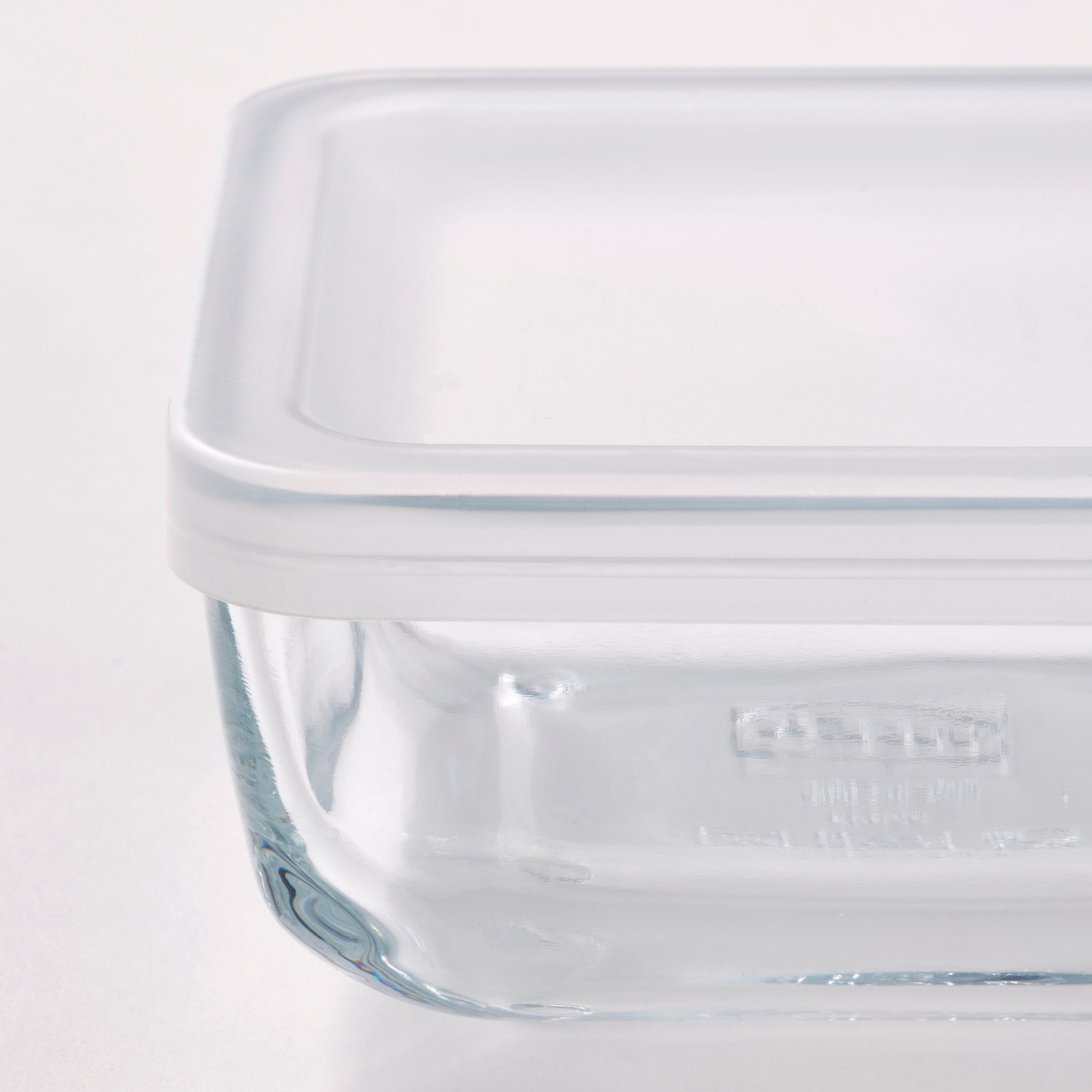 BESTÄMMA, food container with lid, 0.5 l, 504.957.63