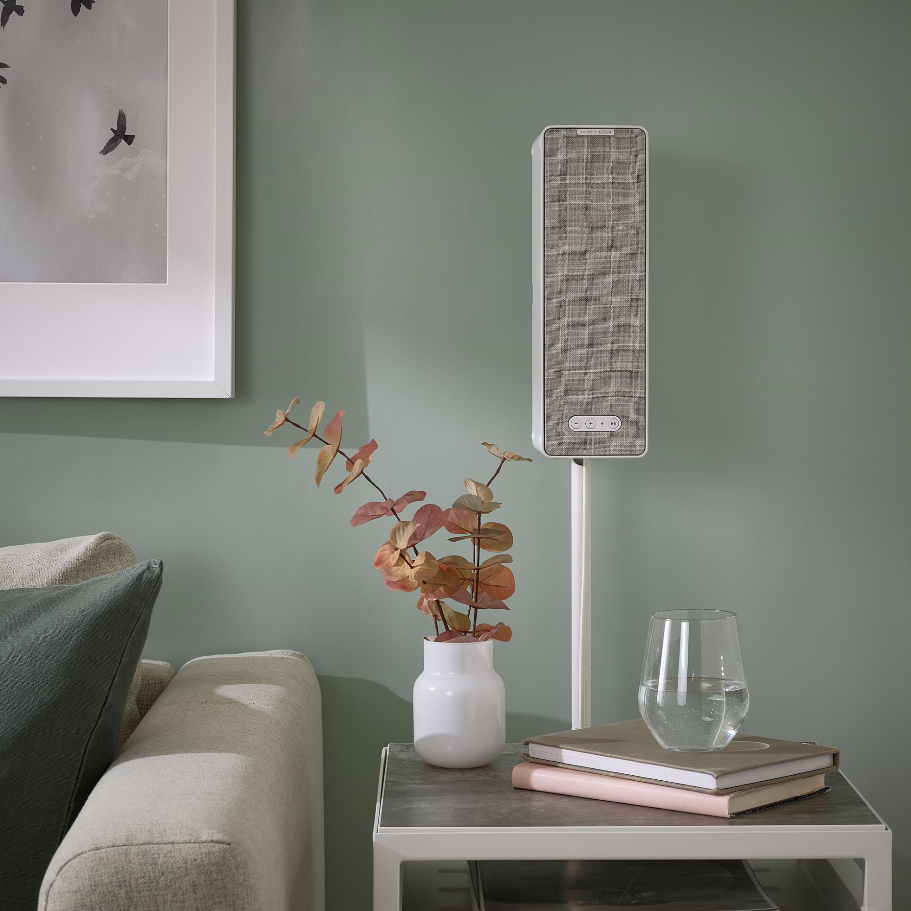 SYMFONISK, βαση δαπέδου για ράφι ηχείο, 505.015.18