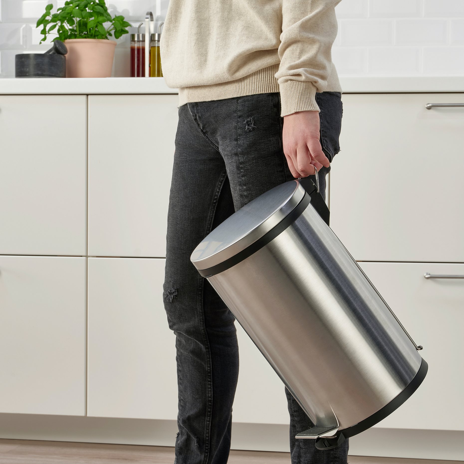 SNÖRPA, pedal bin, 12 l, 505.112.11