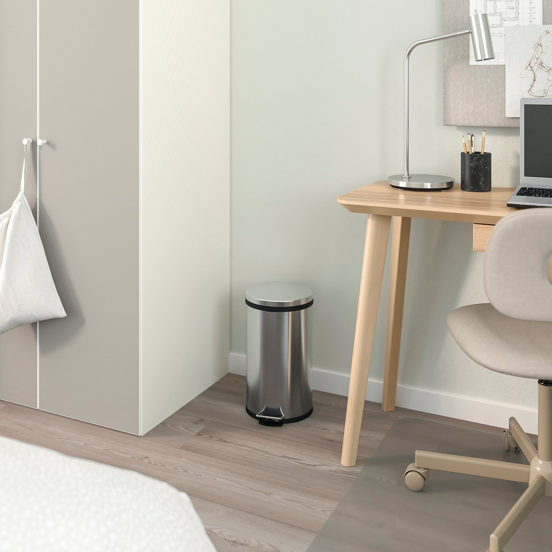 SNÖRPA, pedal bin, 12 l, 505.112.11