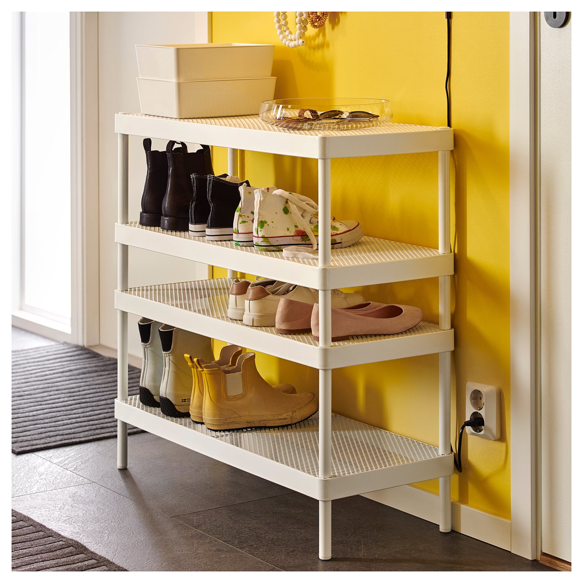 MACKAPÄR, shoe rack, 78x32x40 cm, 505.309.93