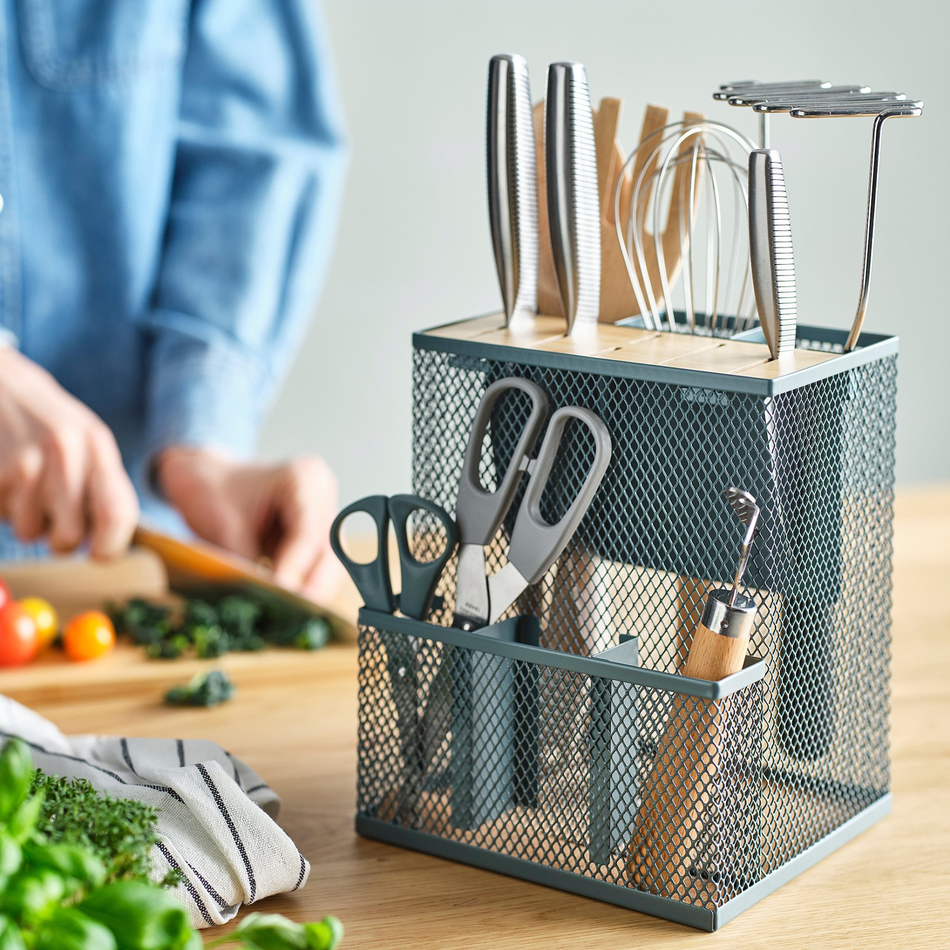 VIMPELFISK, knife block, 505.826.99