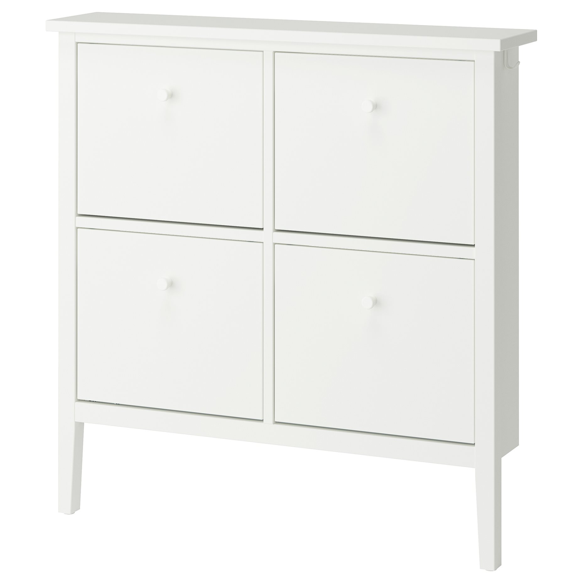 GULLABERG, shoe cabinet with 4 compartments, 105x22x107 cm, 505.877.10