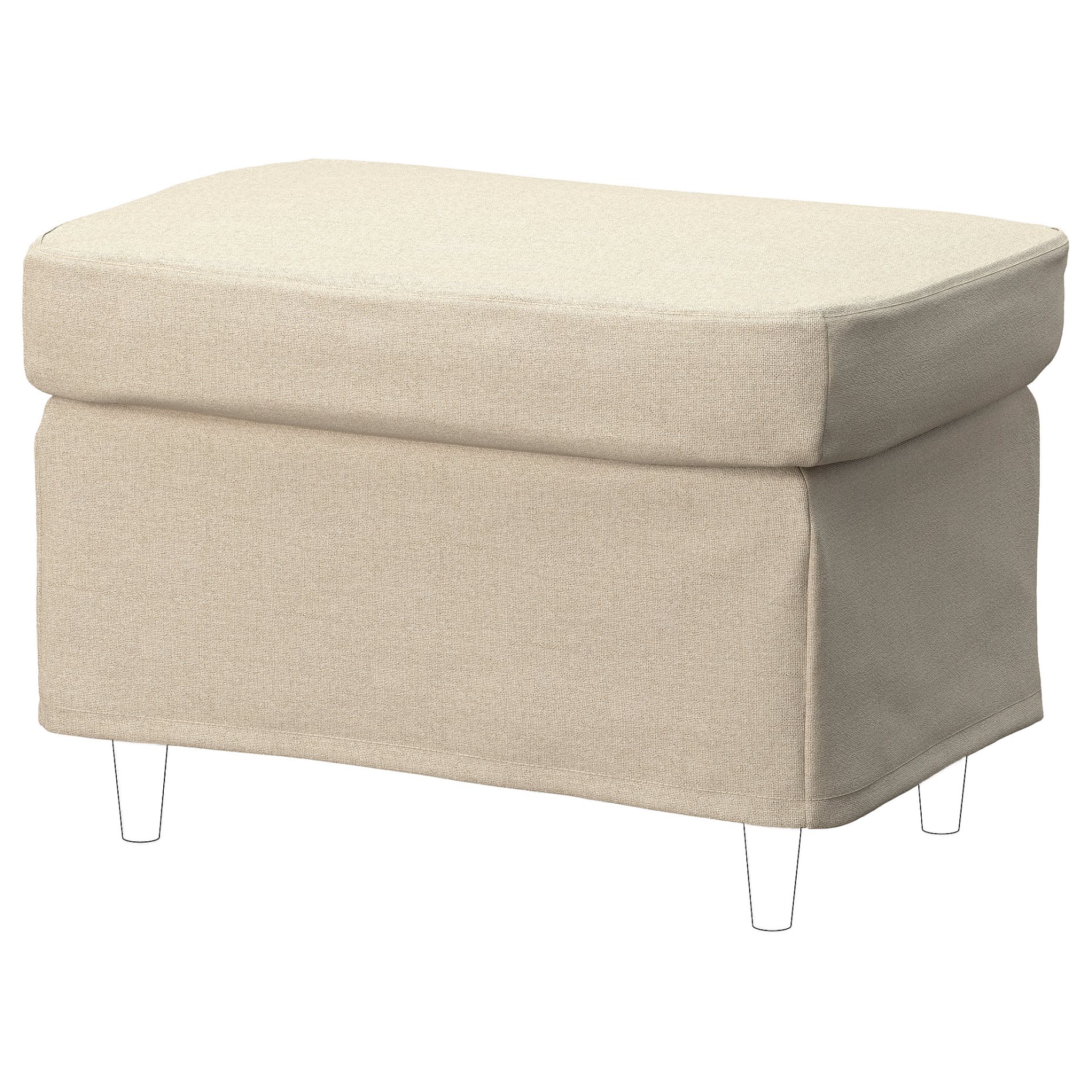 STRANDMON, slipcover for footstool, 505.979.07