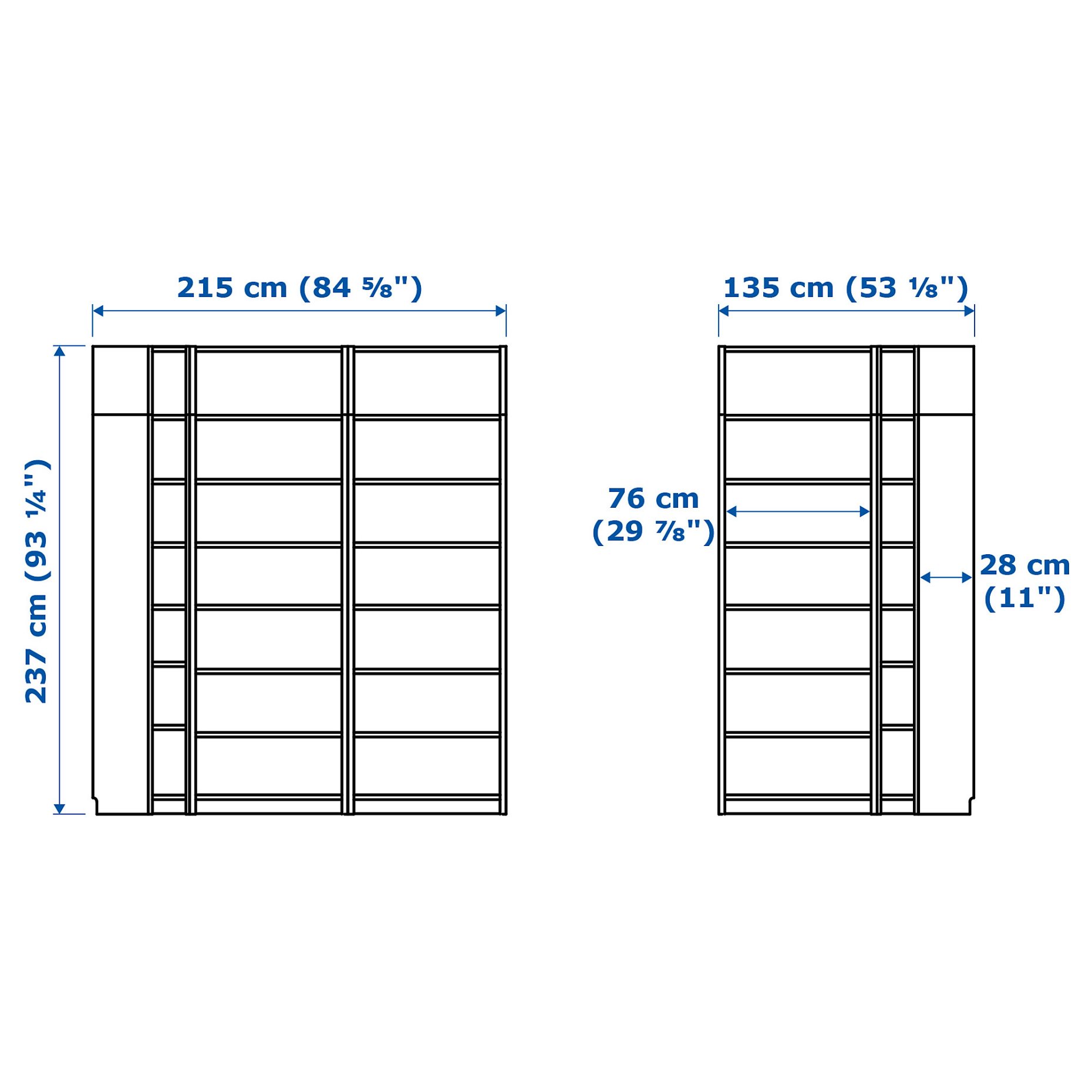 BILLY, bookcase, 590.178.38