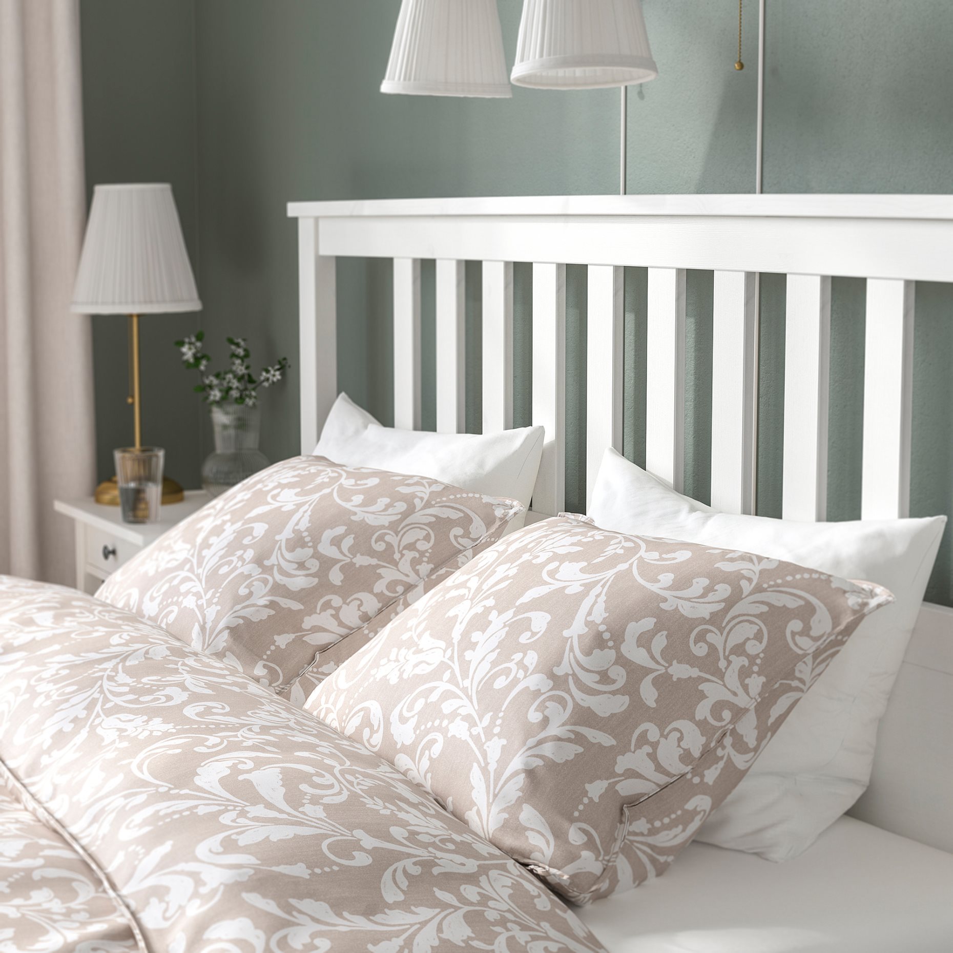 HEMNES, bed frame, 160X200 cm, 590.197.95