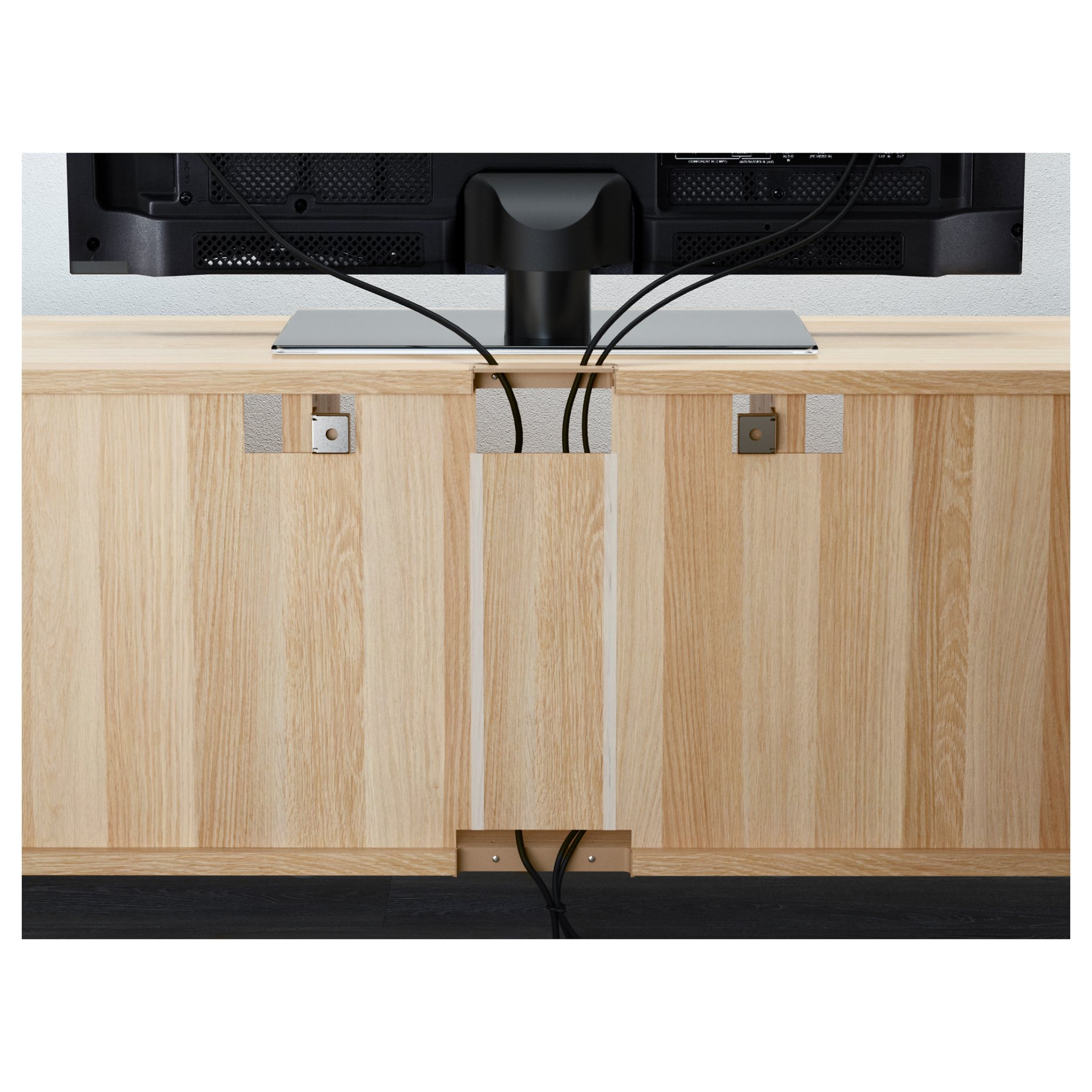 BESTÅ, έπιπλο TV με πόρτες και συρτάρια, 180x40x64 cm, 591.943.03