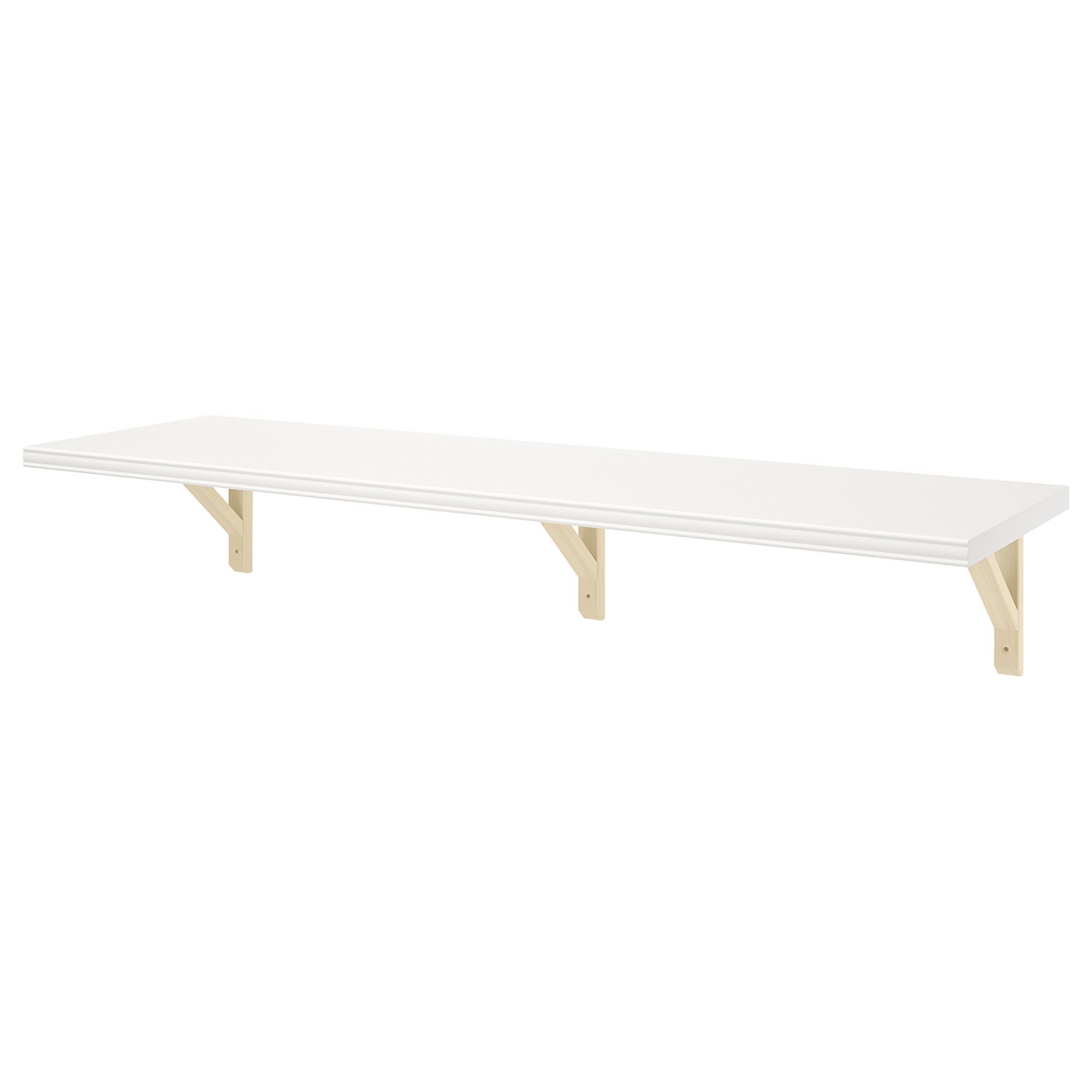 BERGSHULT/SANDSHULT, wall shelf, 120x30 cm, 593.260.25