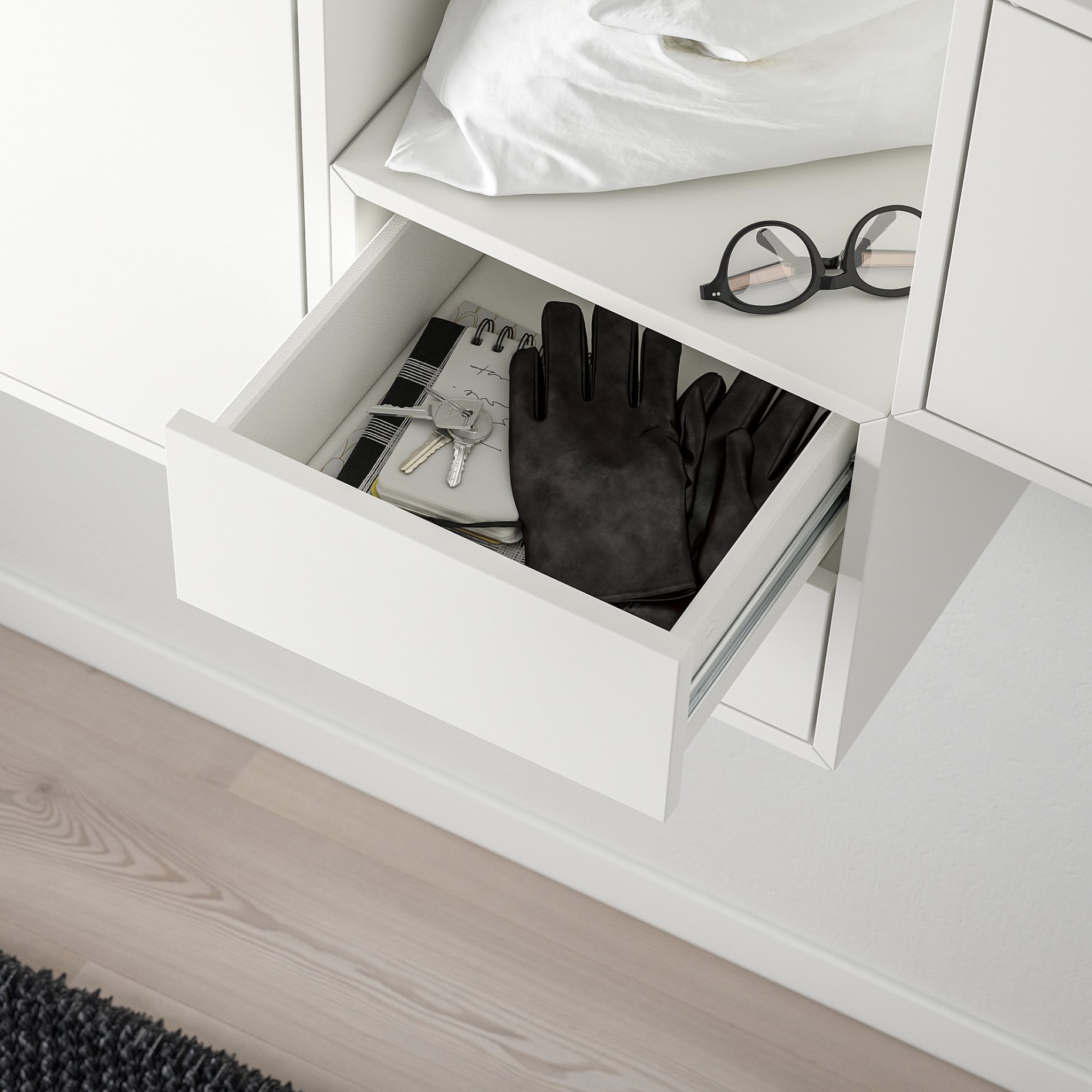 EKET, wall-mounted cabinet combination, 593.293.97