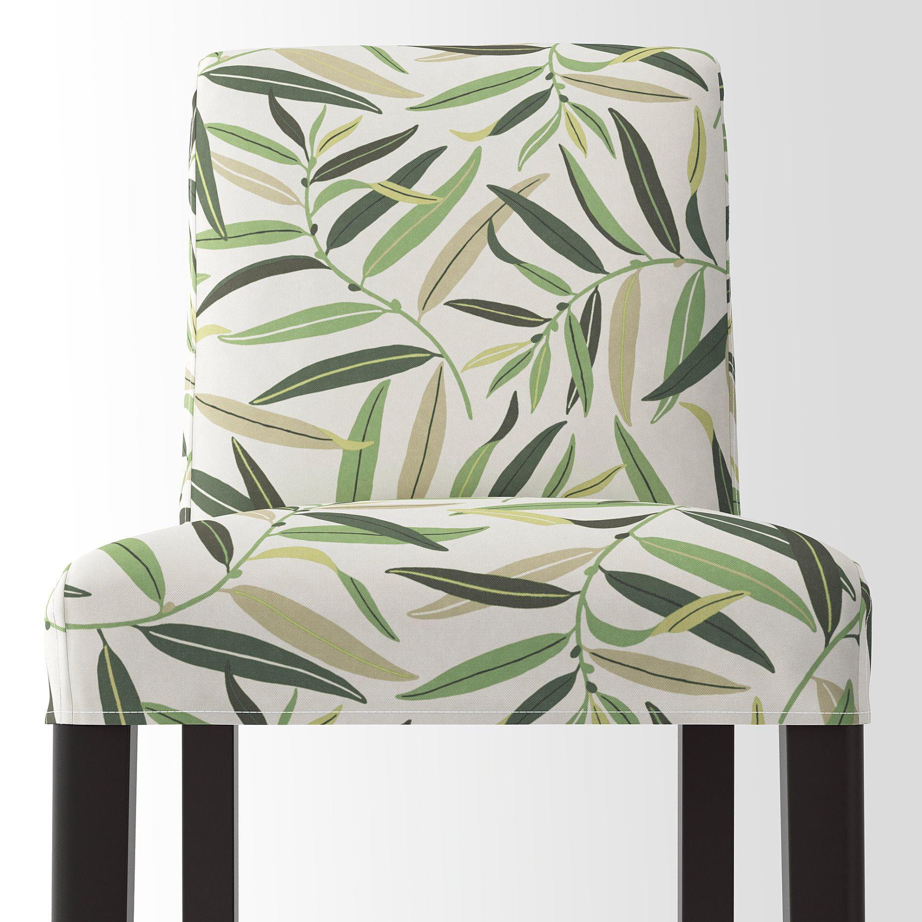 BERGMUND, bar stool with backrest, 62 cm, 594.196.56