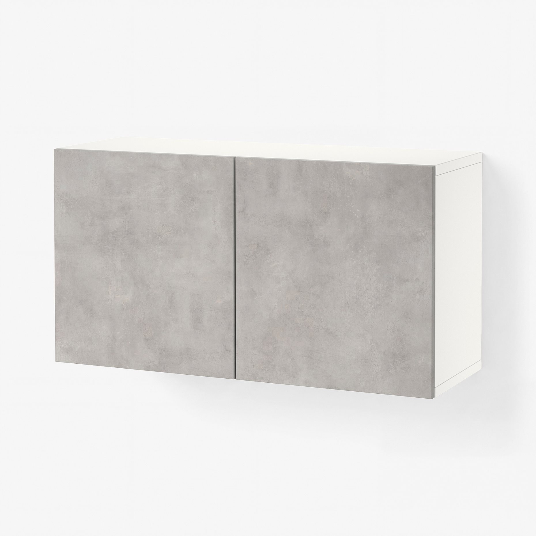 BESTÅ, wall-mounted cabinet combination, 120x42x64 cm, 594.408.27