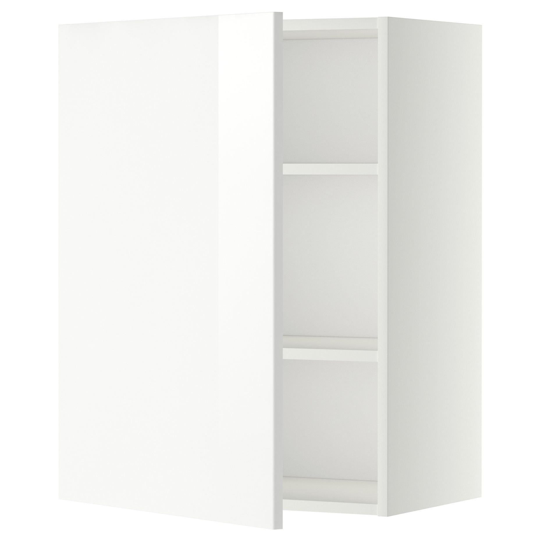 METOD, wall cabinet with shelves, 60x80 cm, 594.666.81