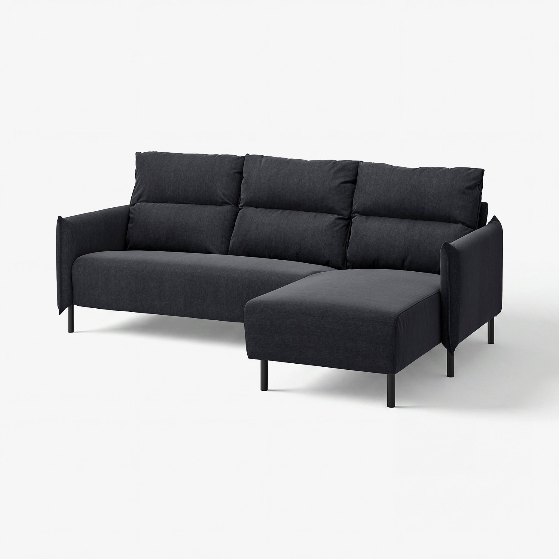 MANNARP, 3-seat sofa with chaise longue, 595.986.72