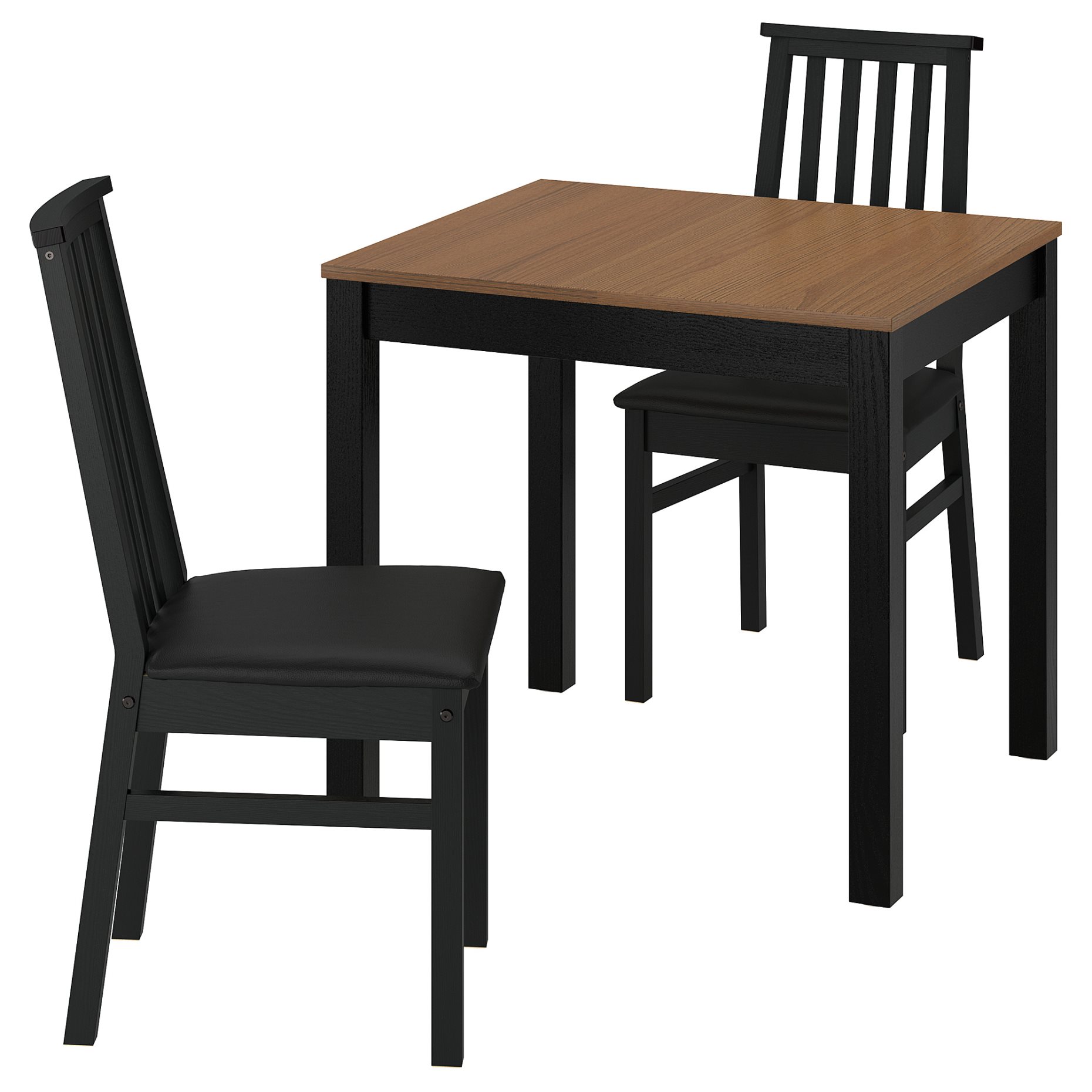 ÅLHULT / ÅLHULT, table and 2 chairs, 80x74 cm, 596.100.56