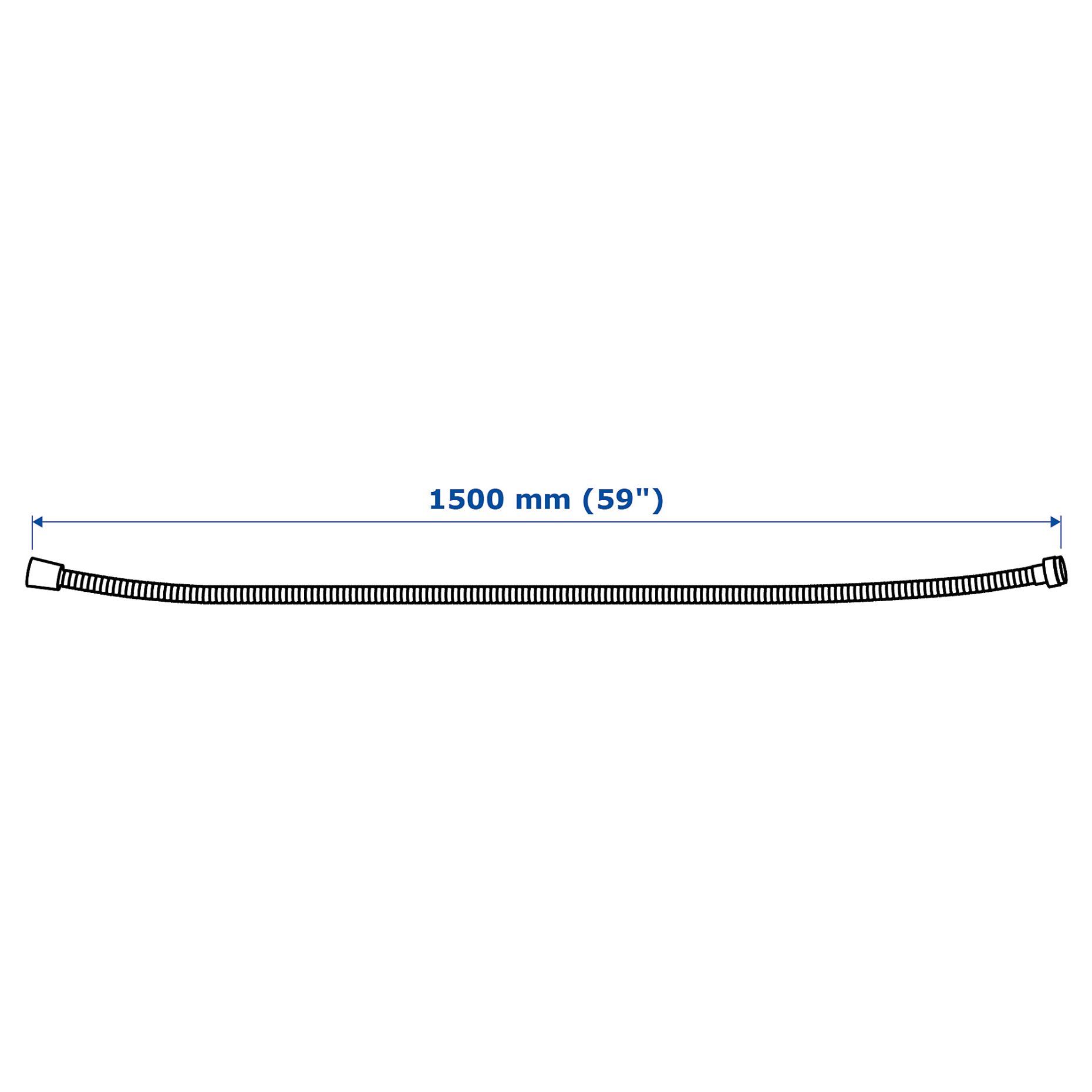 KOLSJÖN, shower hose, 603.425.95