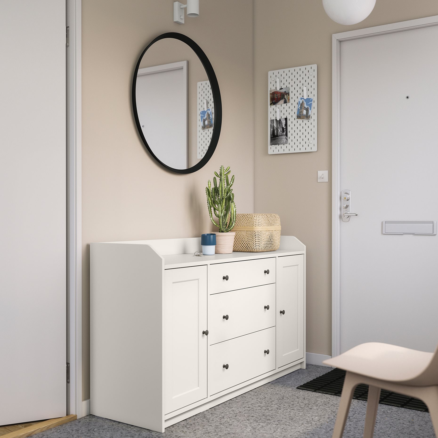 HAUGA, sideboard, 140x84 cm, 604.072.66