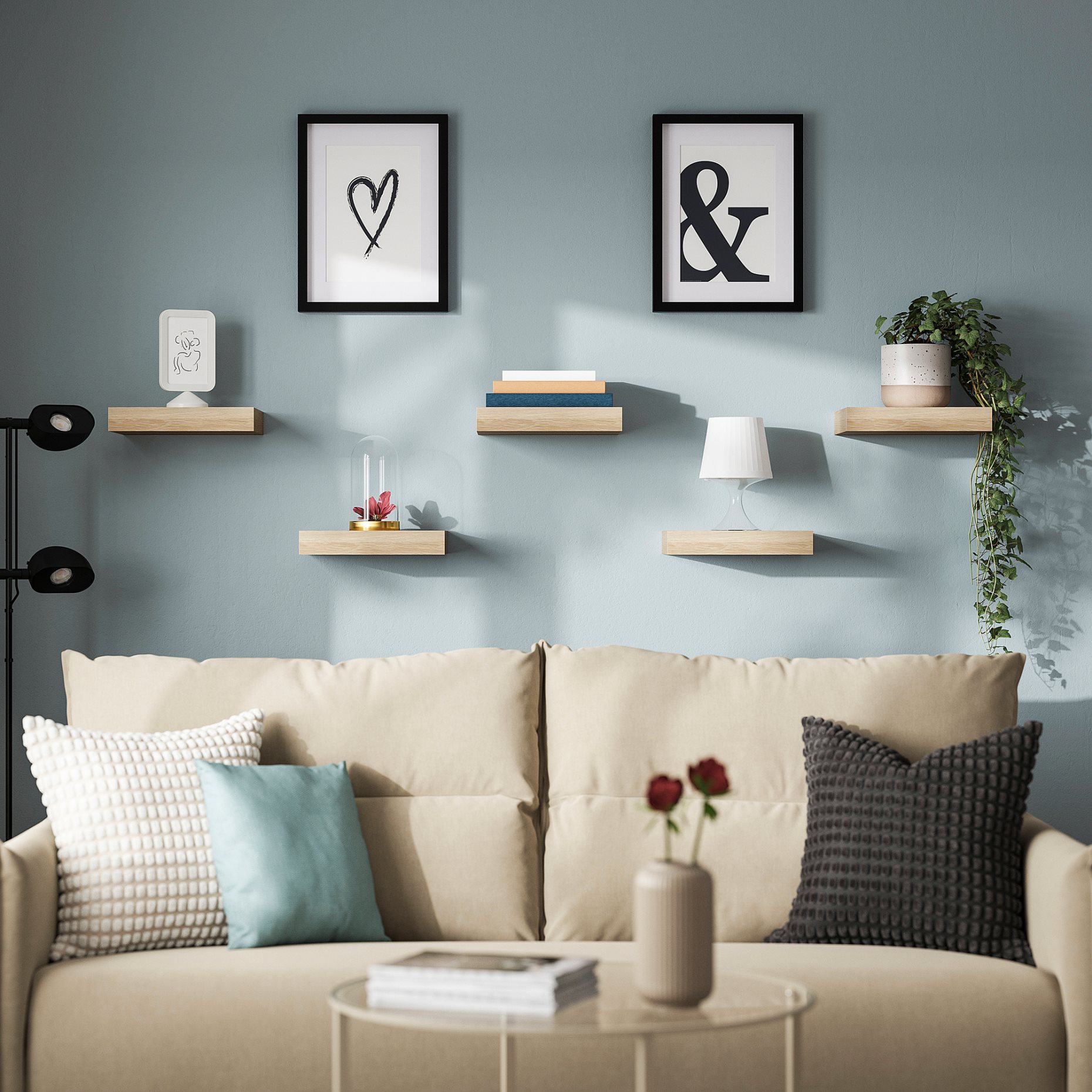 LACK, wall shelf, 604.310.73