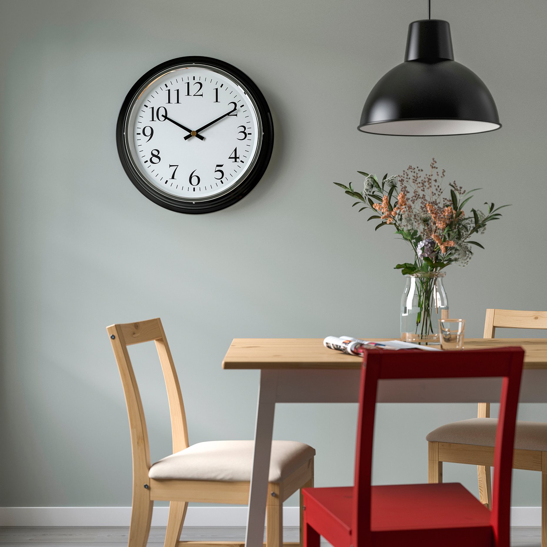 BRAVUR, wall clock, 59 cm, 605.404.73