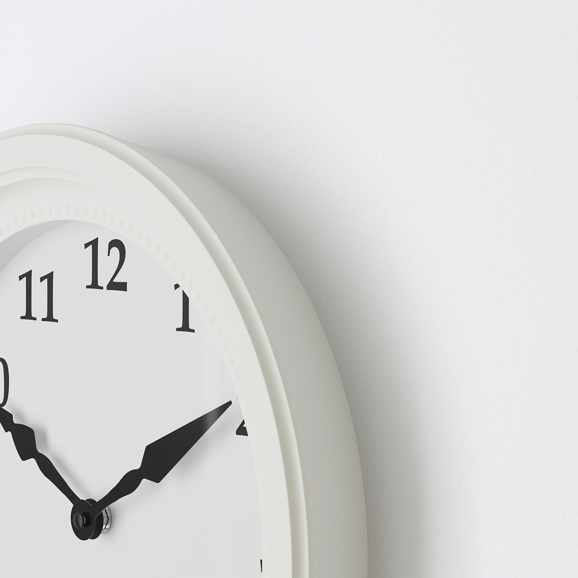 SÖNDRUM, wall clock low-voltage, 35 cm, 605.408.64