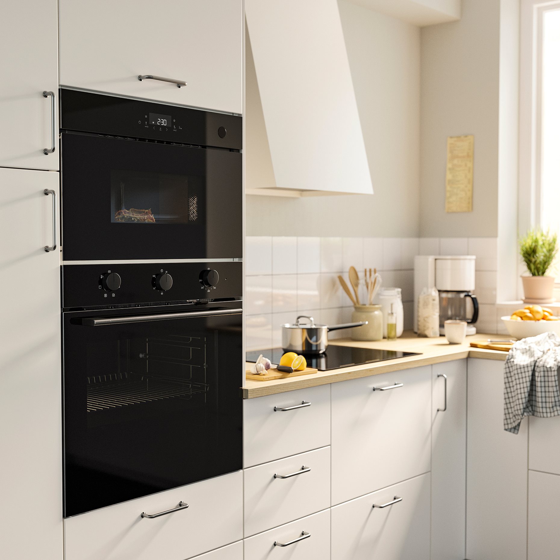 SPJUTBO, built-in microwave/IKEA 300, 606.068.26