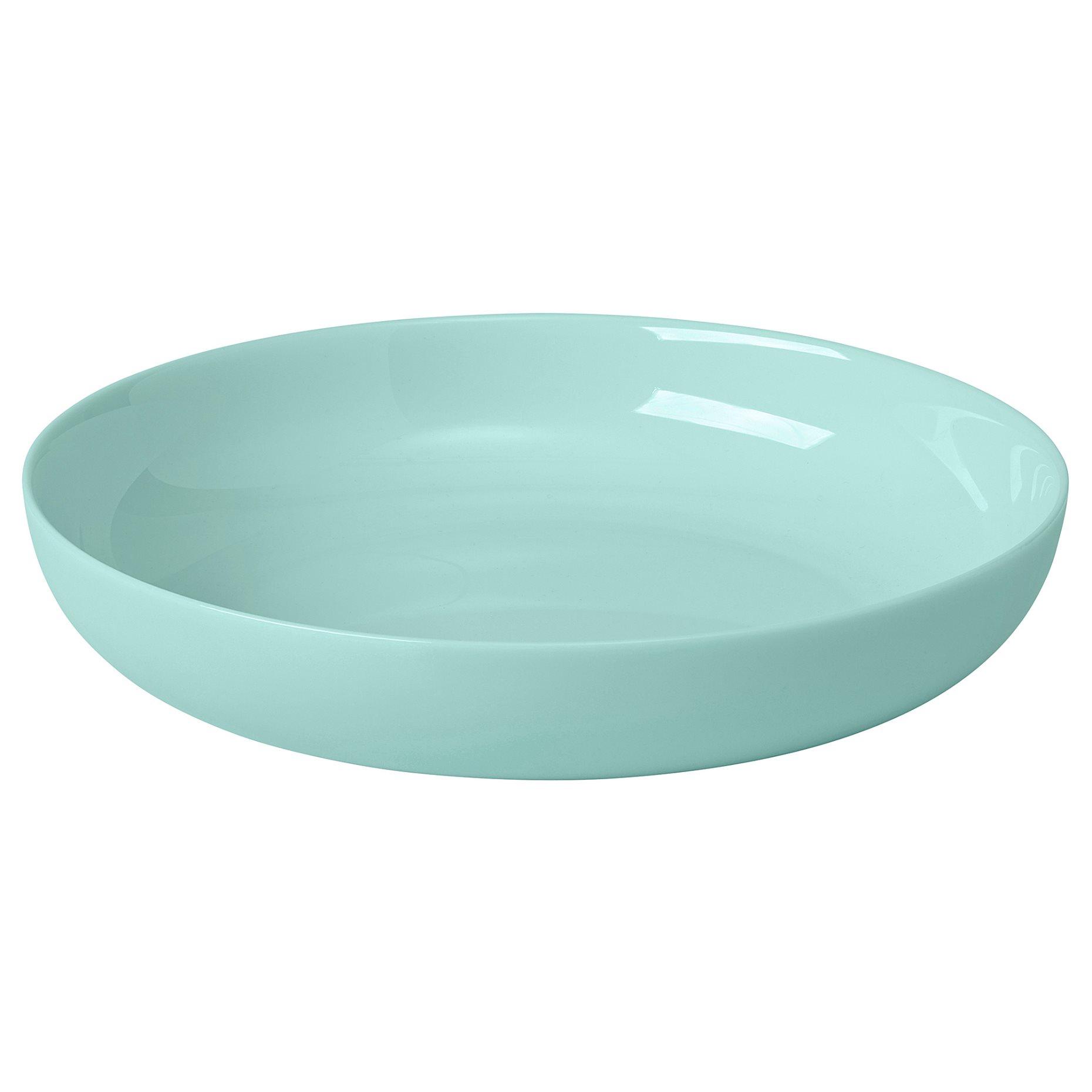 VITBLECKA, plate, 21 cm, 606.238.35
