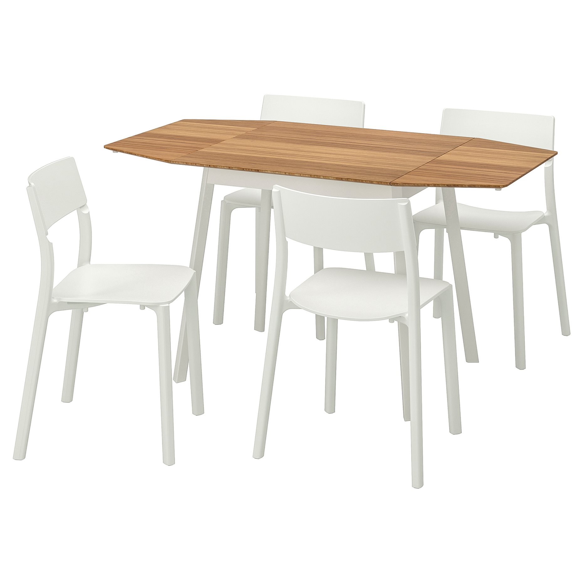 IKEA PS 2012/JANINGE, table and 4 chairs, 691.614.82