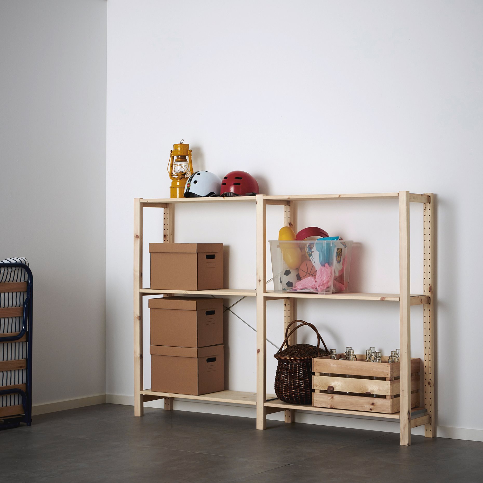 IVAR, 2 sections/shelves, 692.483.48