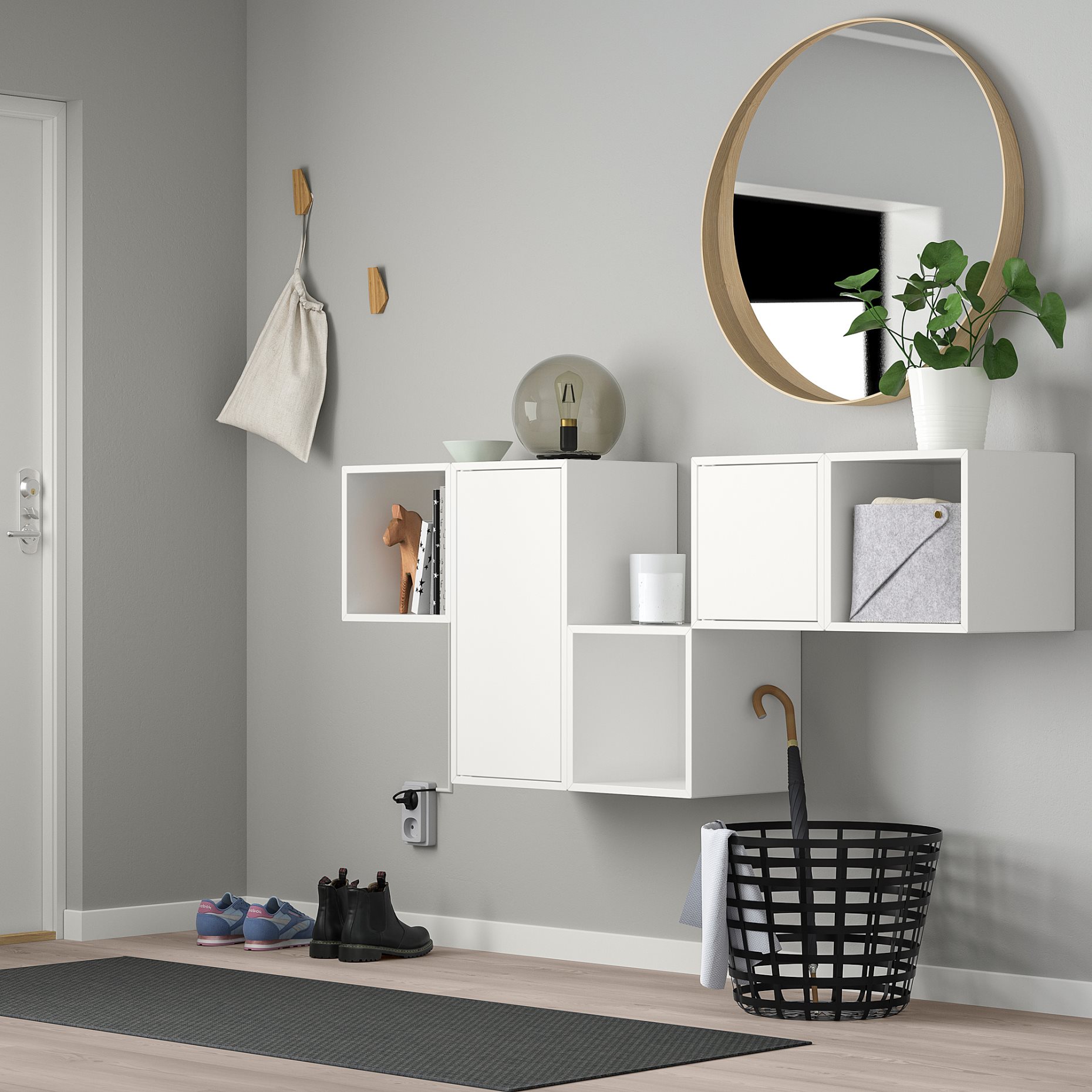 EKET, wall-mounted cabinet combination, 692.846.47