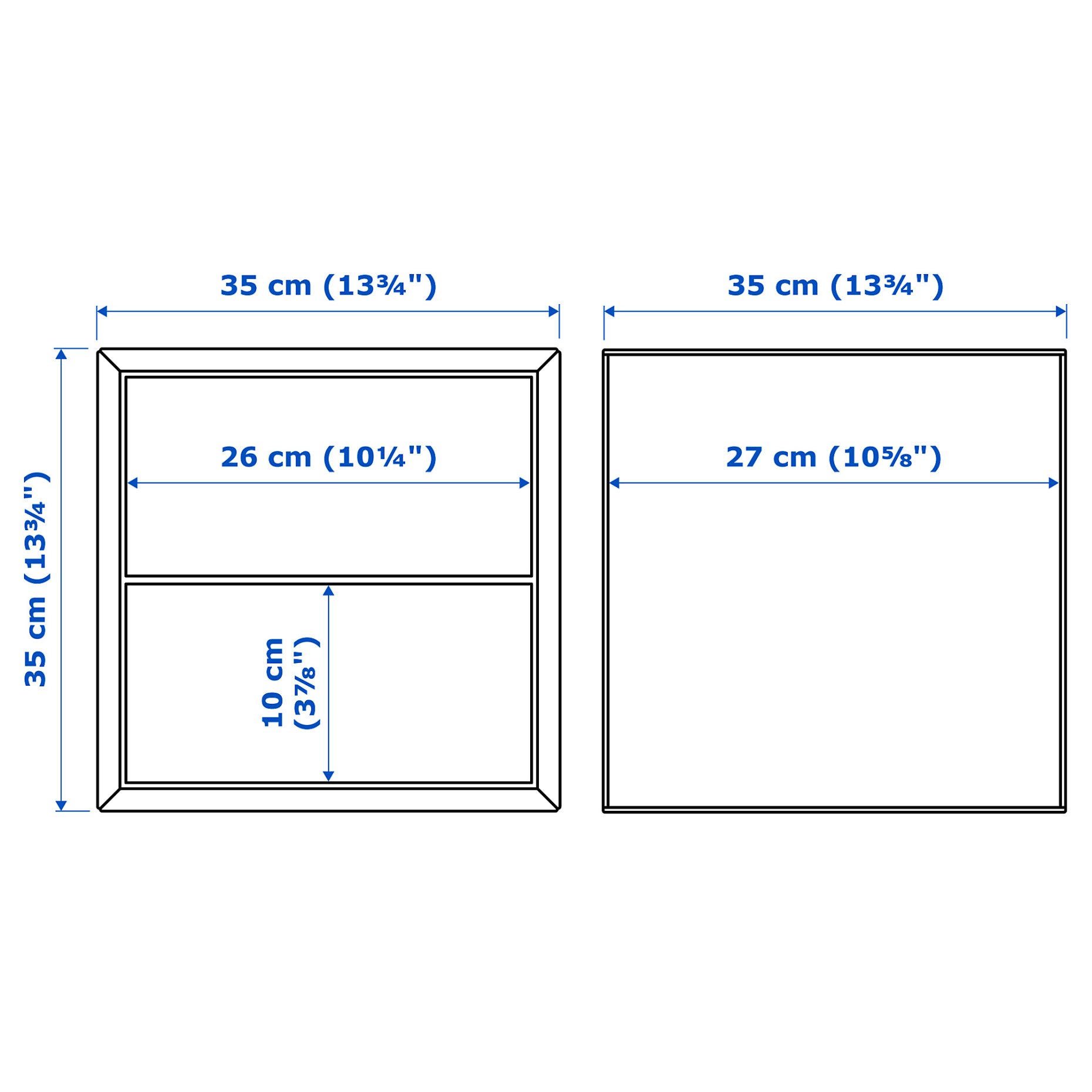 EKET, wall-mounted storage combination, 693.363.83